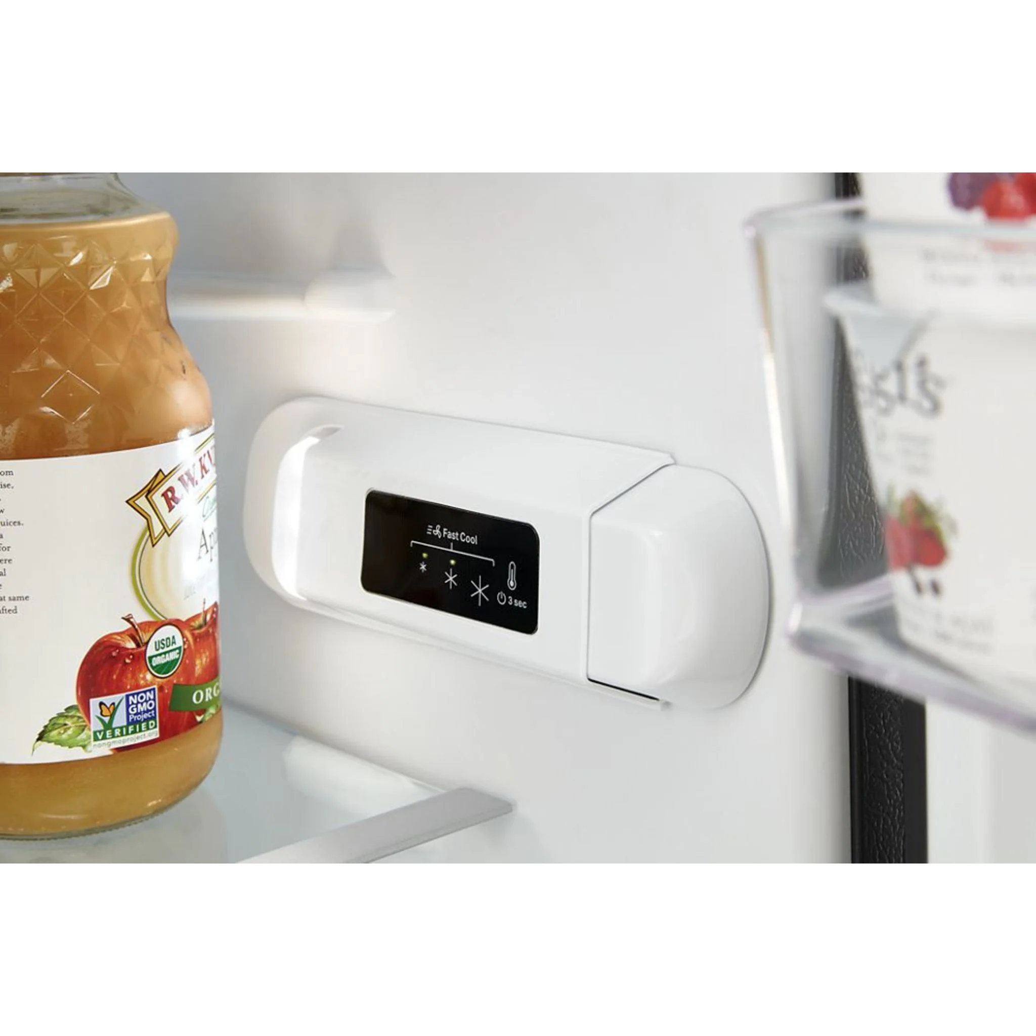 Whirlpool 30" Wide Top-Freezer Refrigerator with Flexi-SlideBin -Monochromatic Stainless Steel (WRT318FZDM) - Image 28