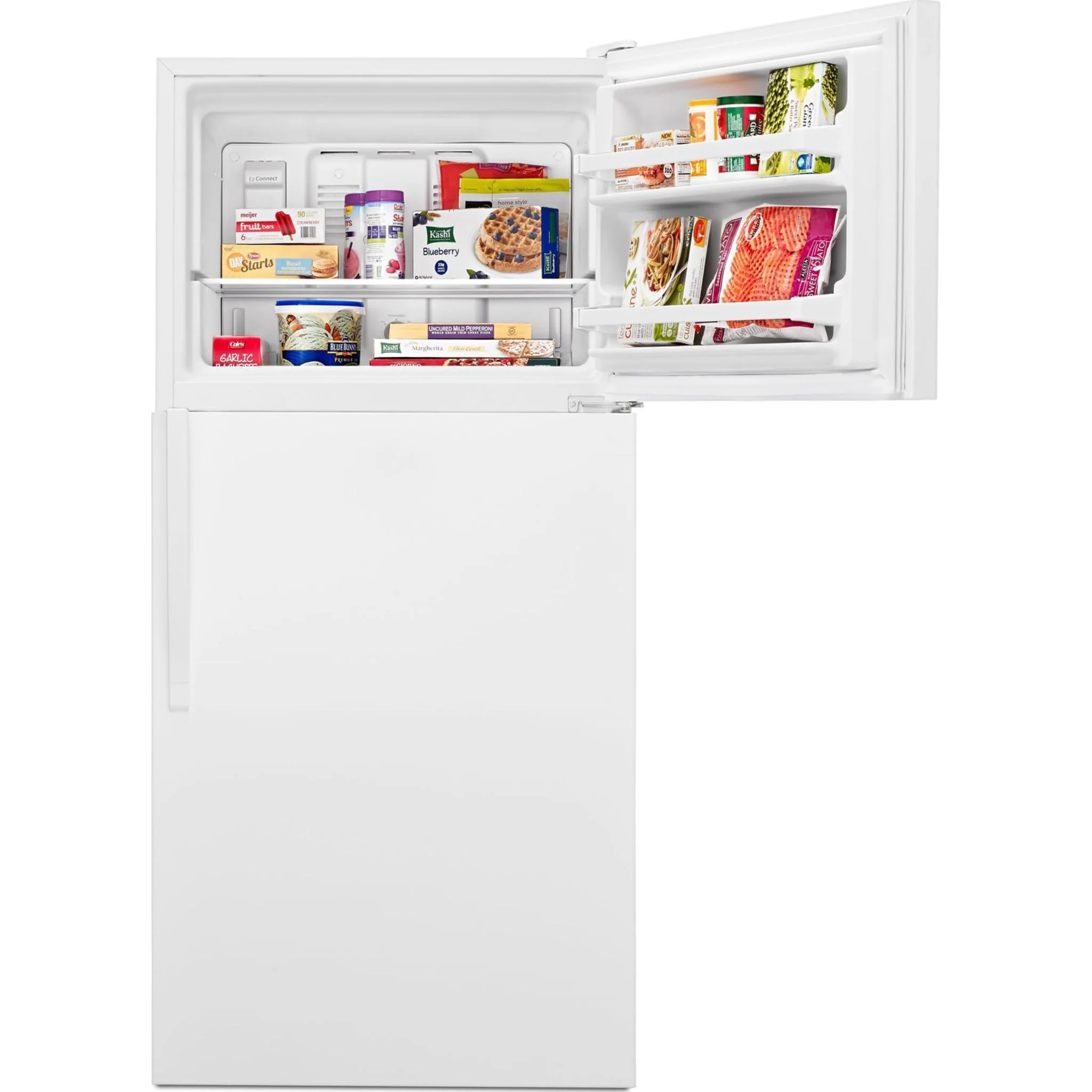 Whirlpool 30" Wide Top-Freezer Refrigerator with Flexi-SlideBin -White (WRT318FZDW) - Image 12