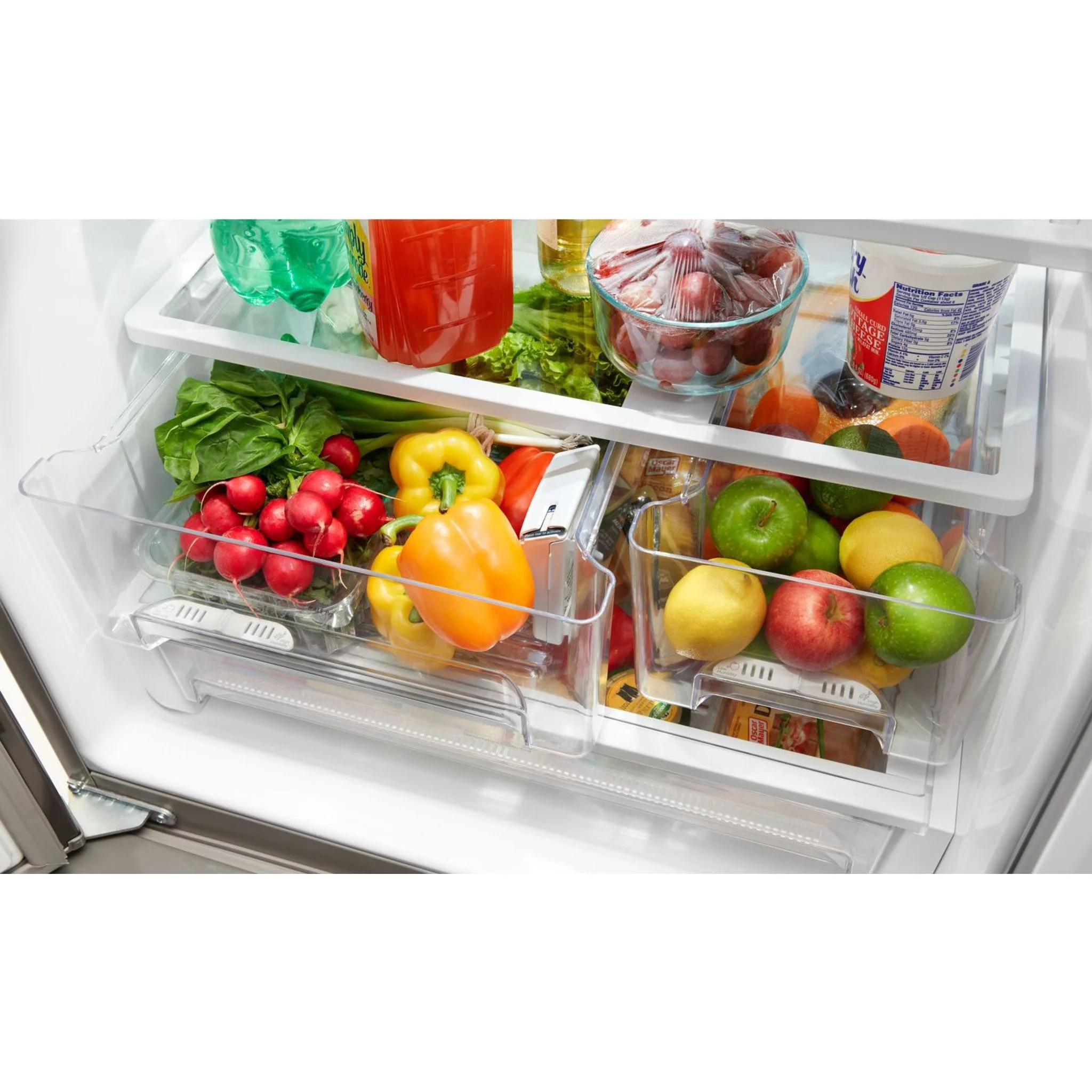 Whirlpool 30-inch Wide French Door Refrigerator - 20 cu. ft. -Black (WRF560SEHB) - Image 22