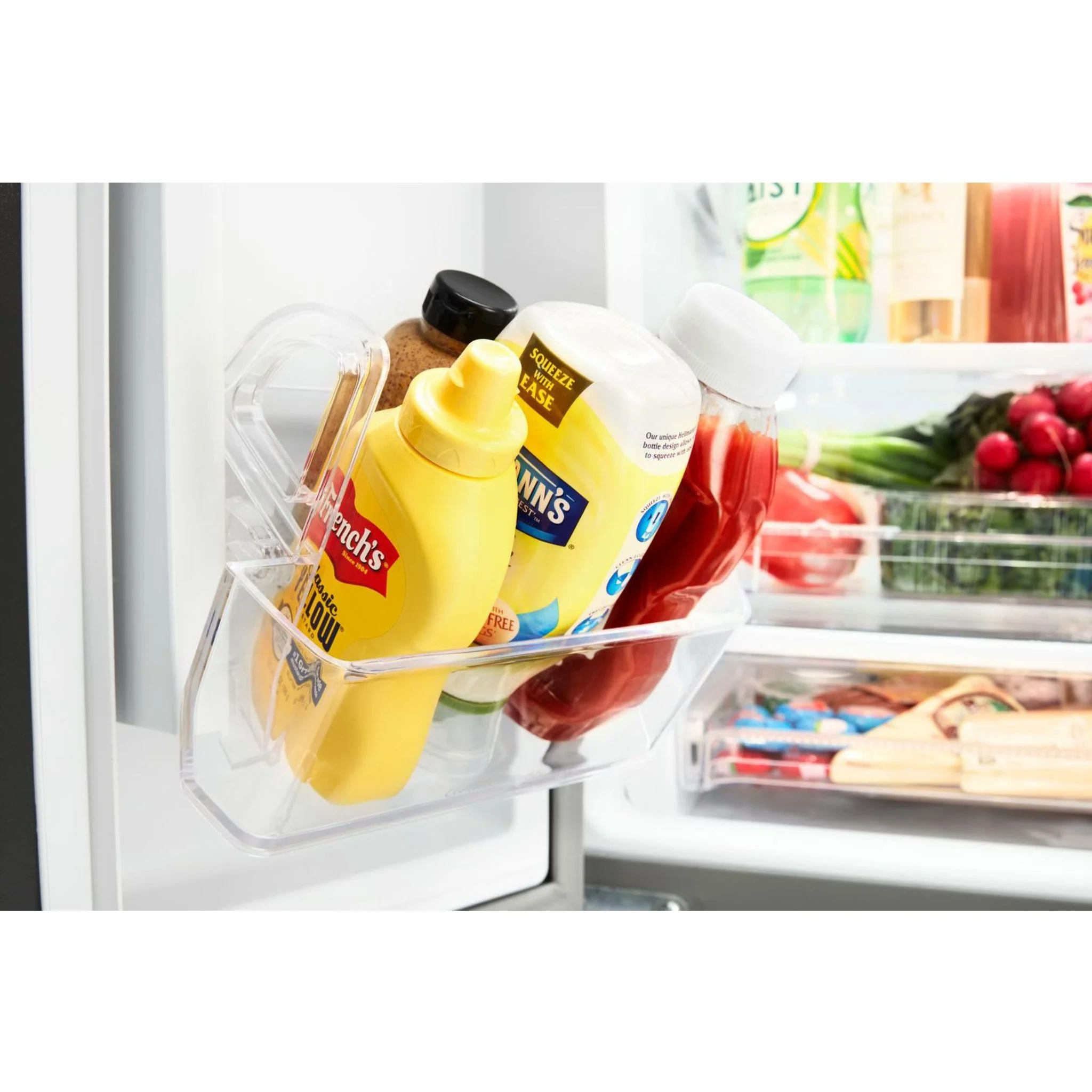 Whirlpool 30-inch Wide French Door Refrigerator - 20 cu. ft. -Black Stainless (WRF560SEHV) - Image 18
