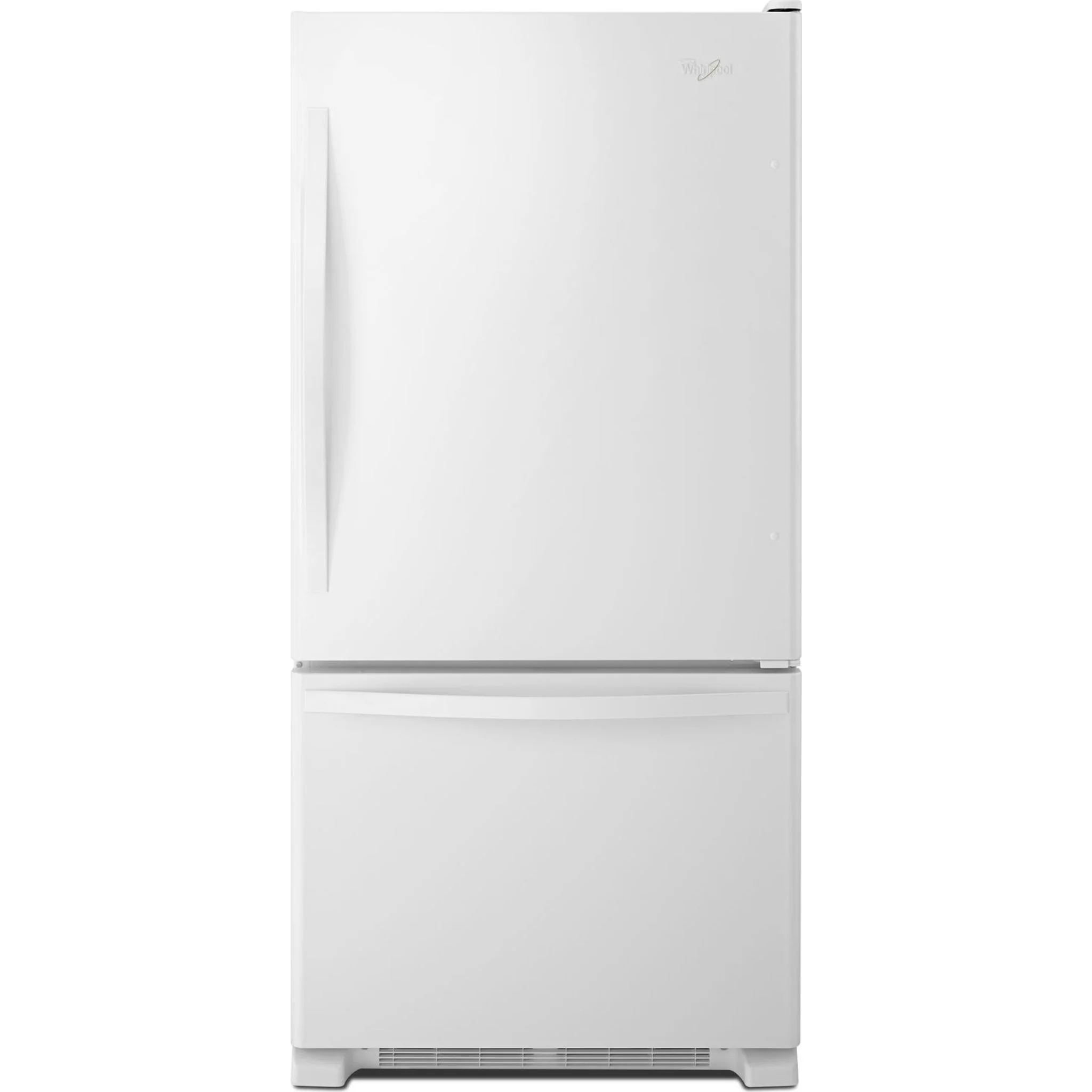 Whirlpool 19 cu. ft. Bottom-Freezer Refrigerator with Freezer Drawer - White (WRB329DFBW) - Image 3