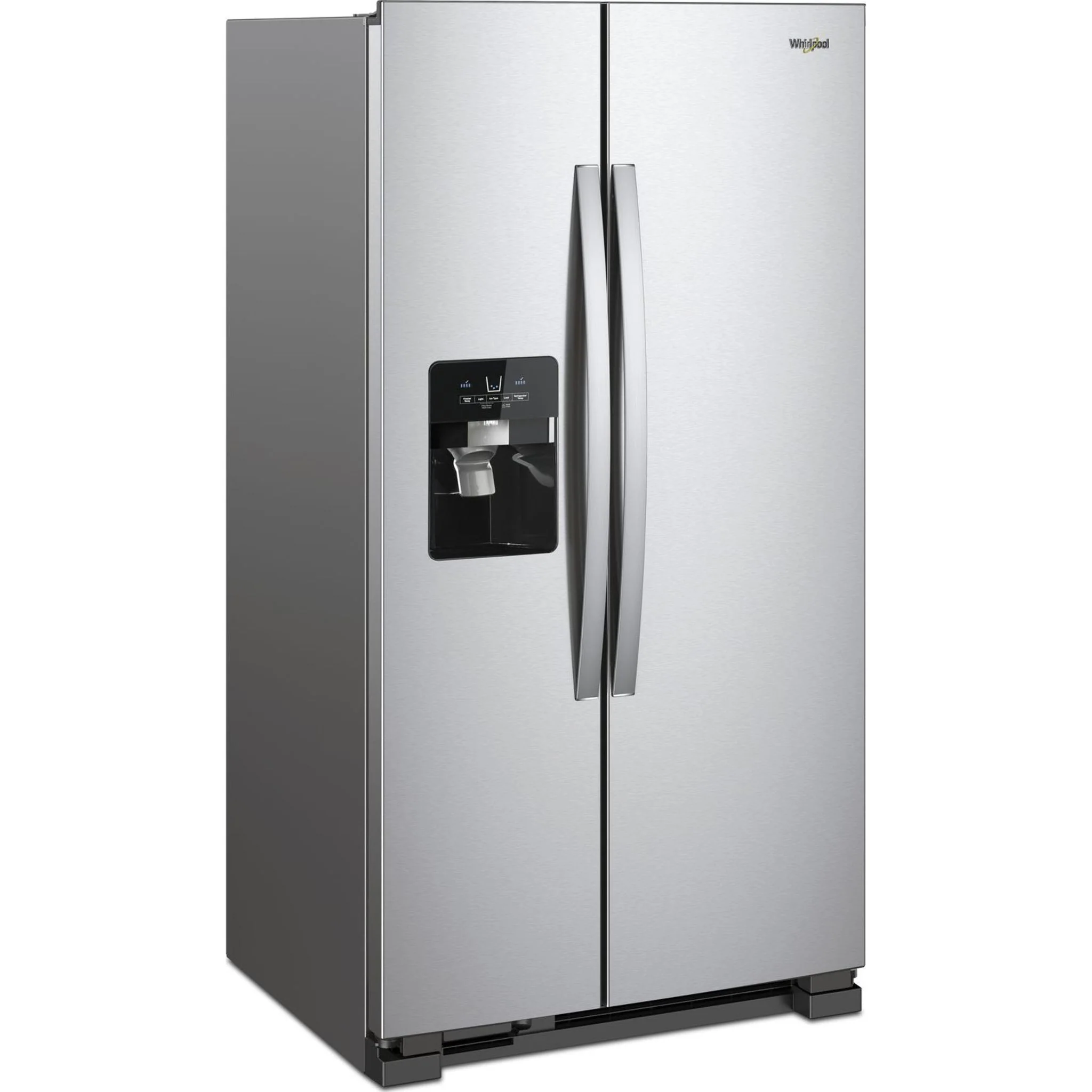 Whirlpool 33-inch Wide Side-by-Side Refrigerator - 21 cu. ft. -Monochromatic Stainless Steel (WRS331SDHM) - Image 22