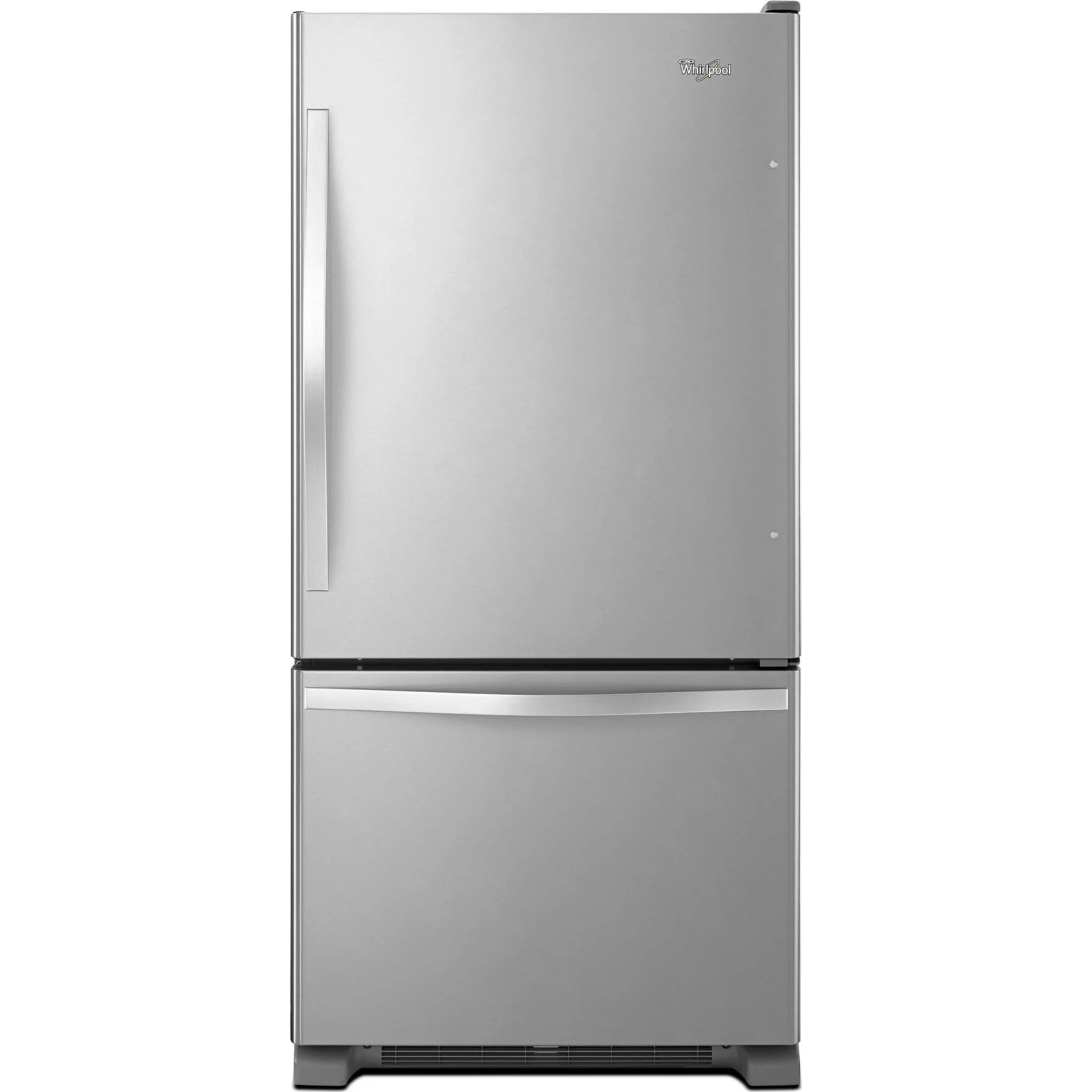 Whirlpool 22 cu. ft. Bottom-Freezer Refrigerator with Freezer Drawer -Stainless Steel (WRB322DMBM) - Image 5