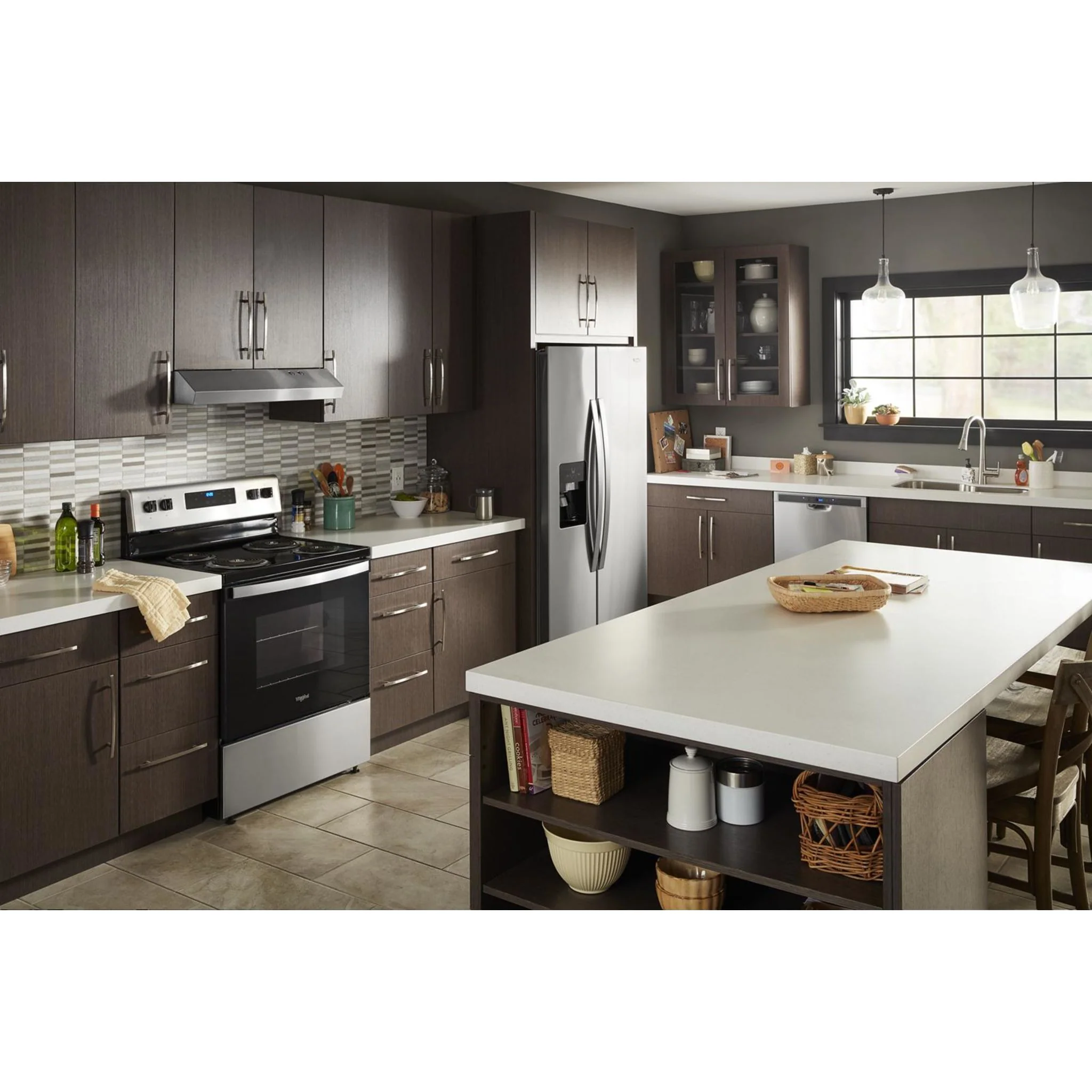 Whirlpool 36-inch Wide Side-by-Side Refrigerator - 25 cu. ft. -Fingerprint Resistant (WRS555SIHZ) - Image 34