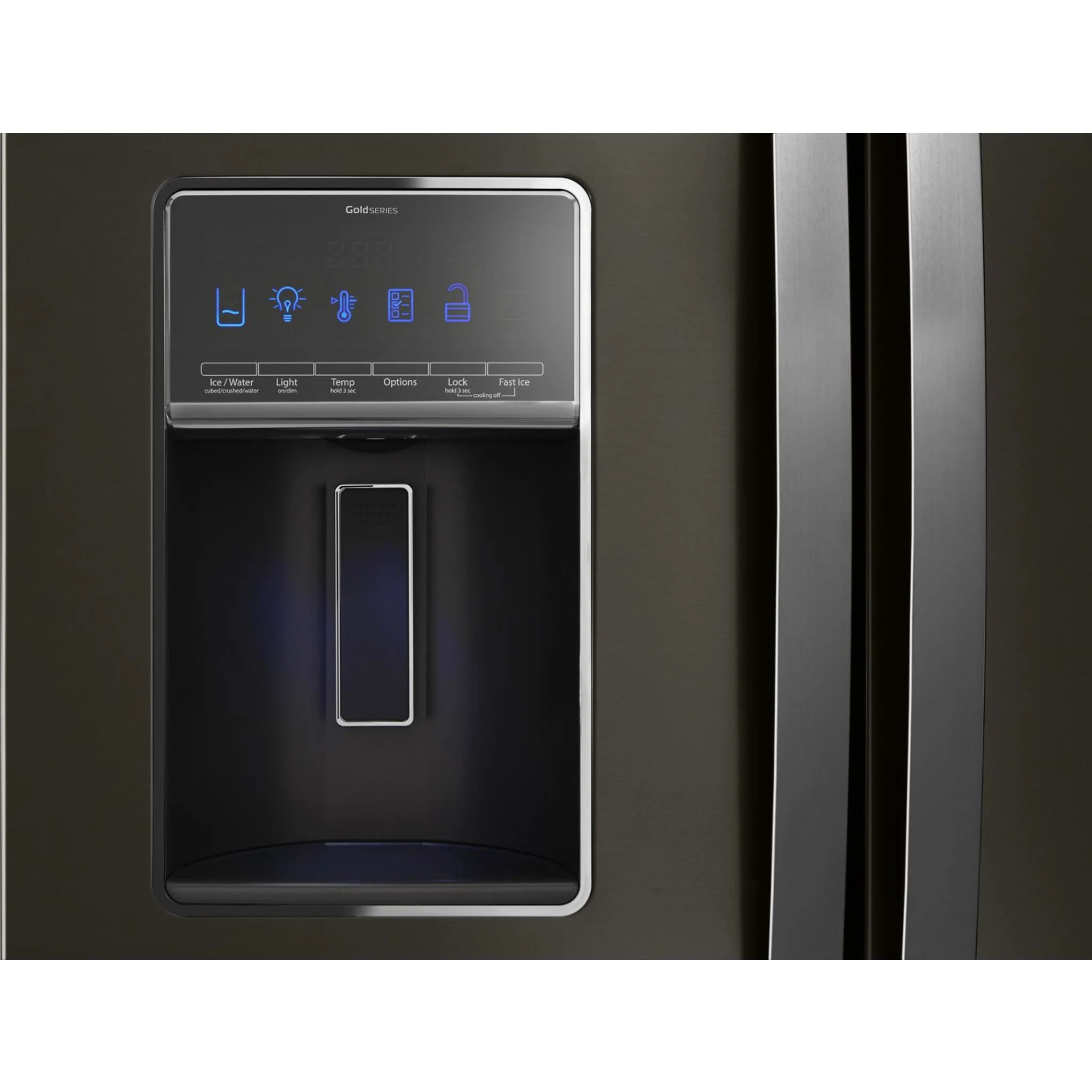 Whirlpool 36" Wide French Door Refrigerator - 27 cu.ft. - Black Stainless (WRF767SDHV) - Image 21