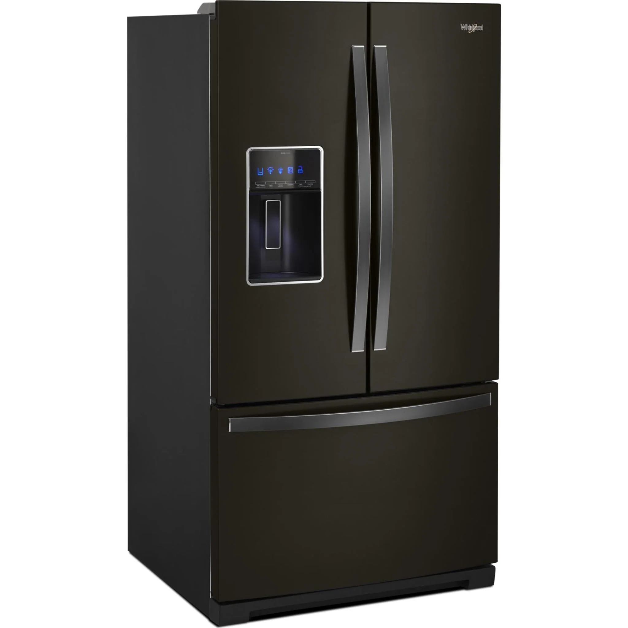Whirlpool 36" Wide French Door Refrigerator - 27 cu.ft. - Black Stainless (WRF767SDHV) - Image 25