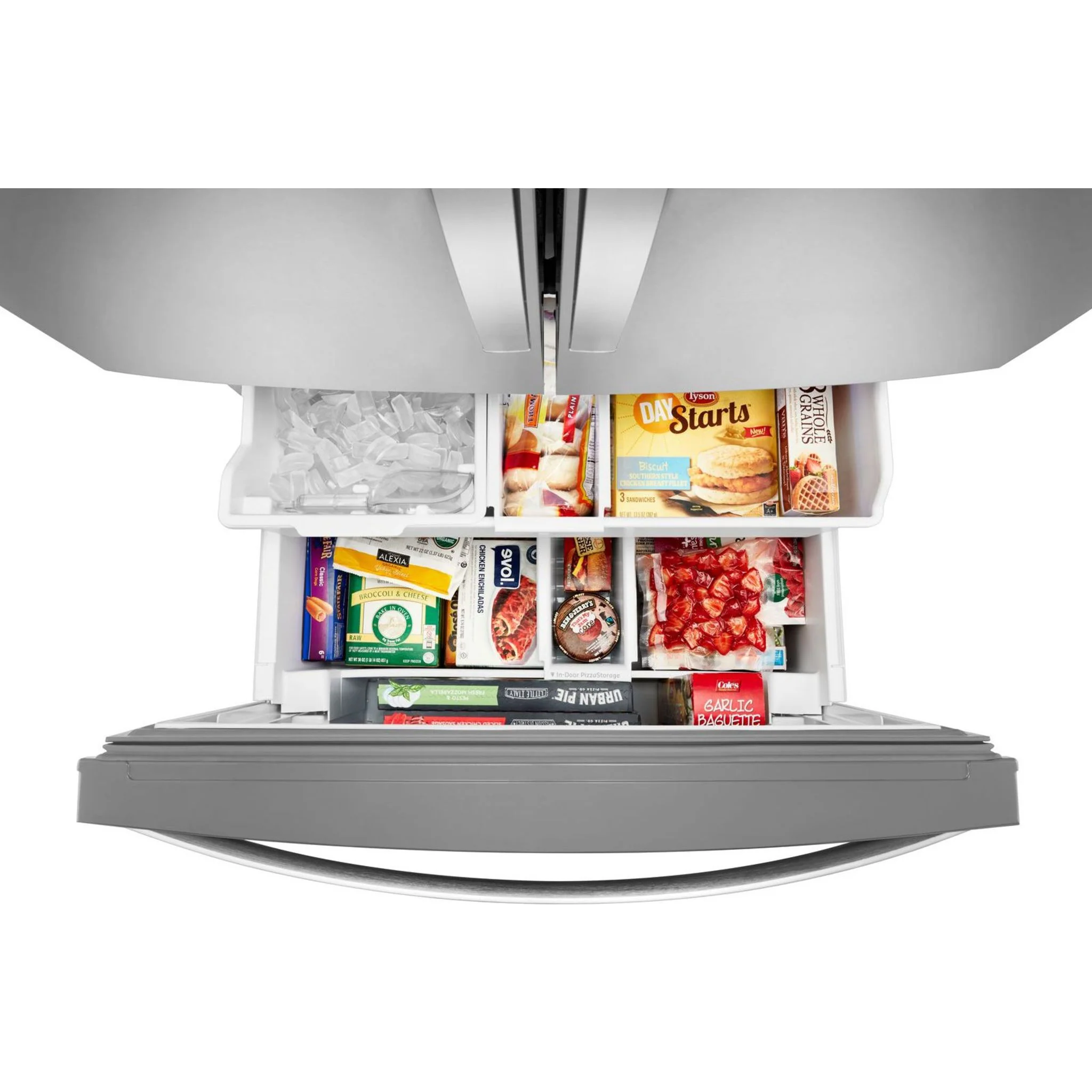 Whirlpool 36" Wide French Door Refrigerator - 27 cu. ft. - Fingerprint Resistant Stainless Steel (WRF767SDHZ) - Image 18