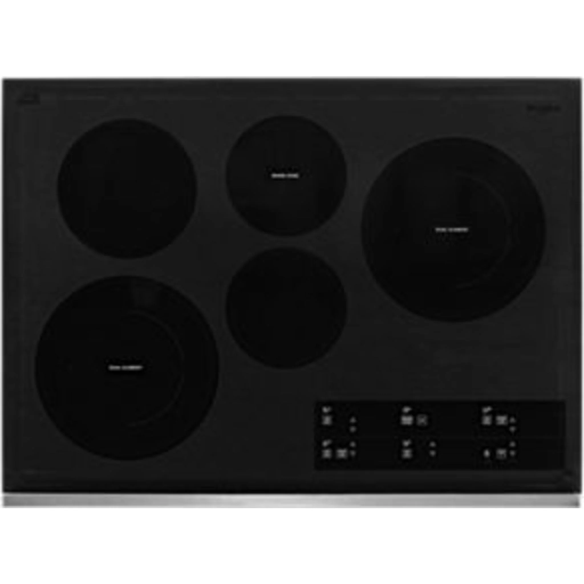 Whirlpool 30-inch Electric Ceramic Glass Cooktop with Two Dual Radiant Elements -Stainless Steel (WCE97US0KS) - Image 5