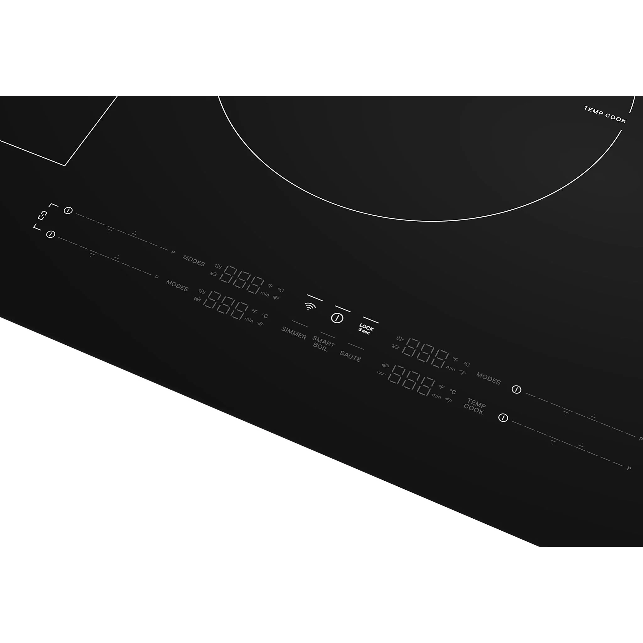 Whirlpool 30" Intelligent Induction Cooktop with Temp CookTechnology and WipeCleanCoating -Black (WCIT7530SB) - Image 5