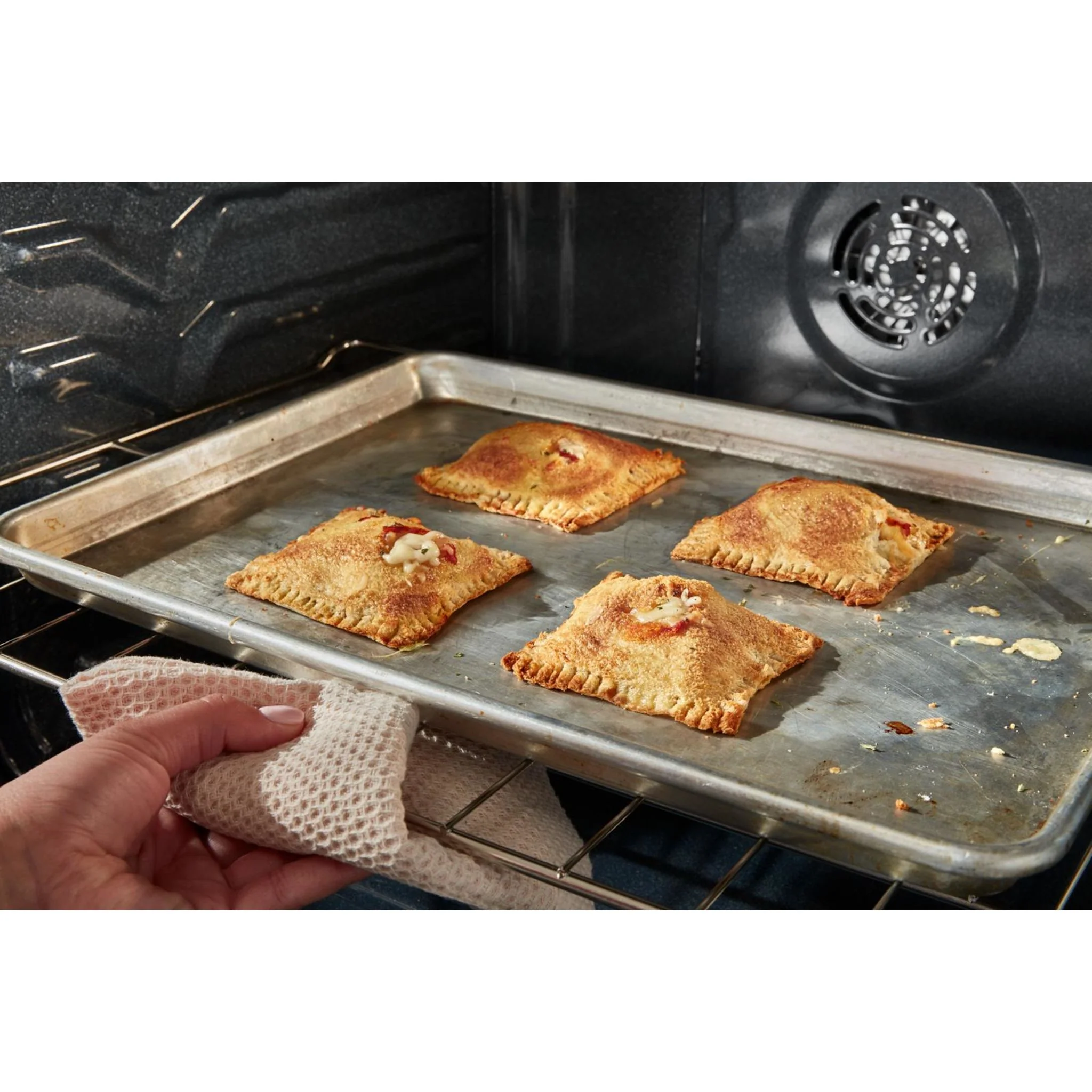 Whirlpool 30-inch Electric Range with Air Cooking Technology -White (YWFES4530SW) - Image 6