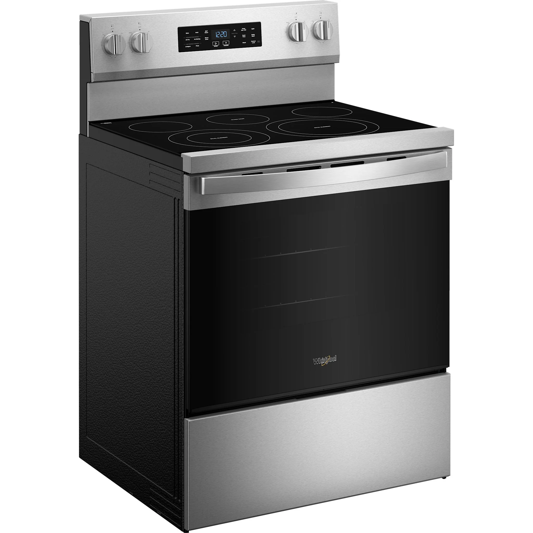 Whirlpool 30-inch Electric Range with Air Cooking Technology -Fingerprint Resistant Stainless Steel (YWFES5730SZ) - Image 9
