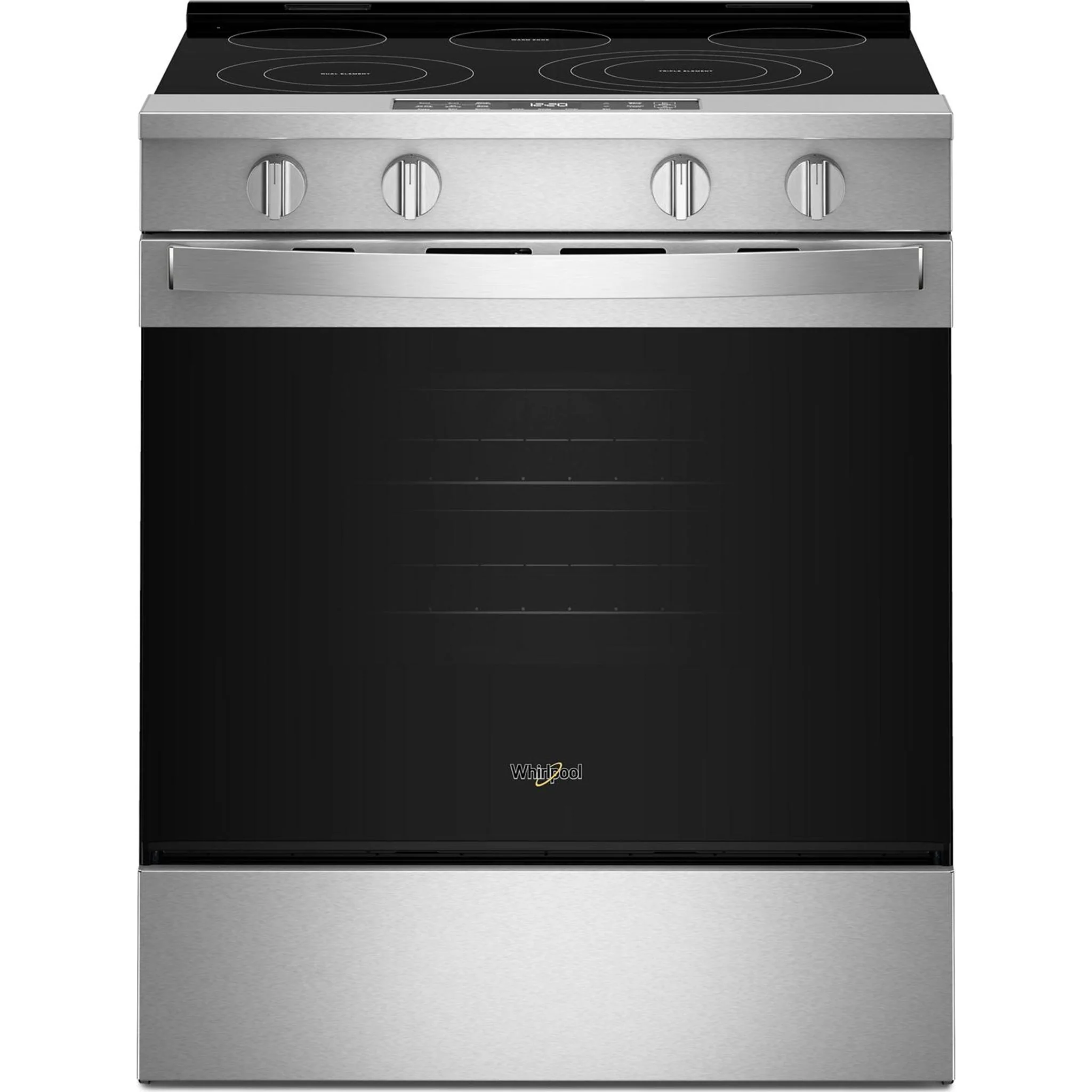 Whirlpool 30-inch Electric Range with Air Cooking Technology -Fingerprint Resistant Stainless Steel (YWSES5030SZ)