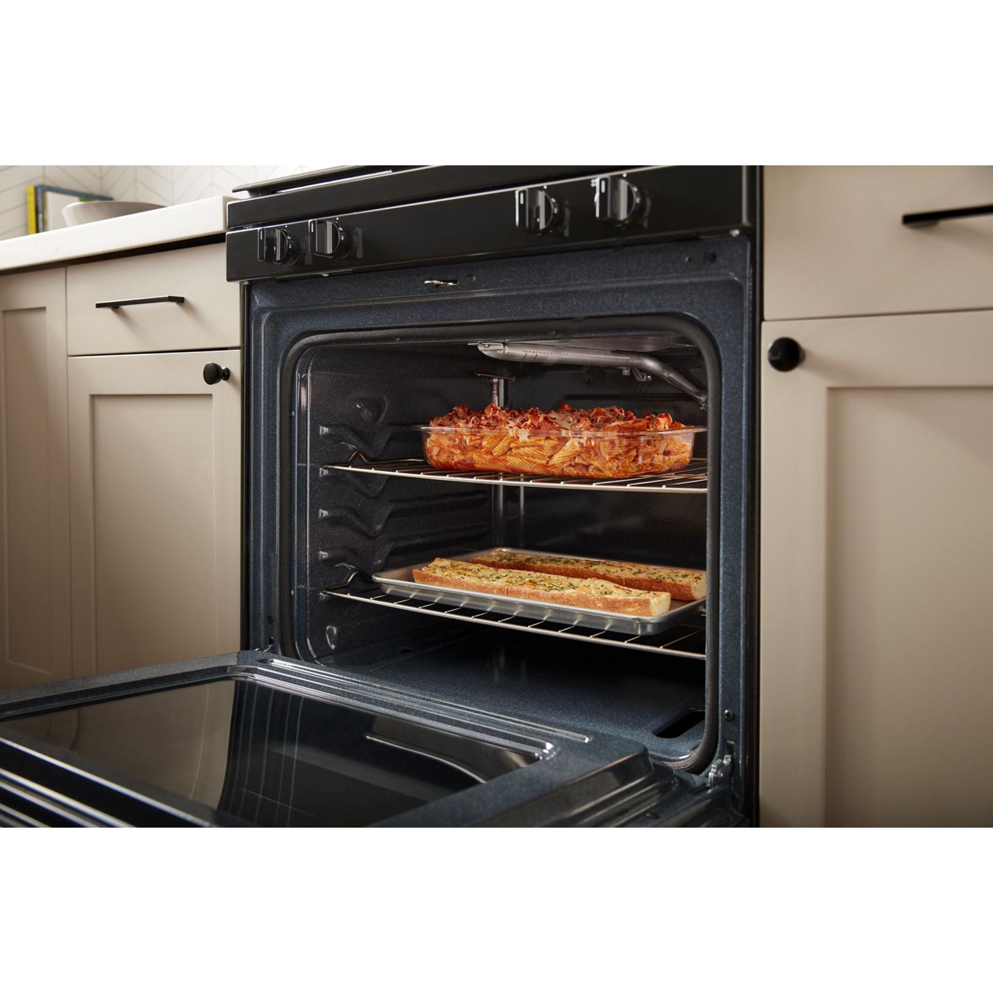 Whirlpool 5.0 cu. ft. Freestanding Gas Range with Storage Drawer (WFG515S0MS) - Image 2
