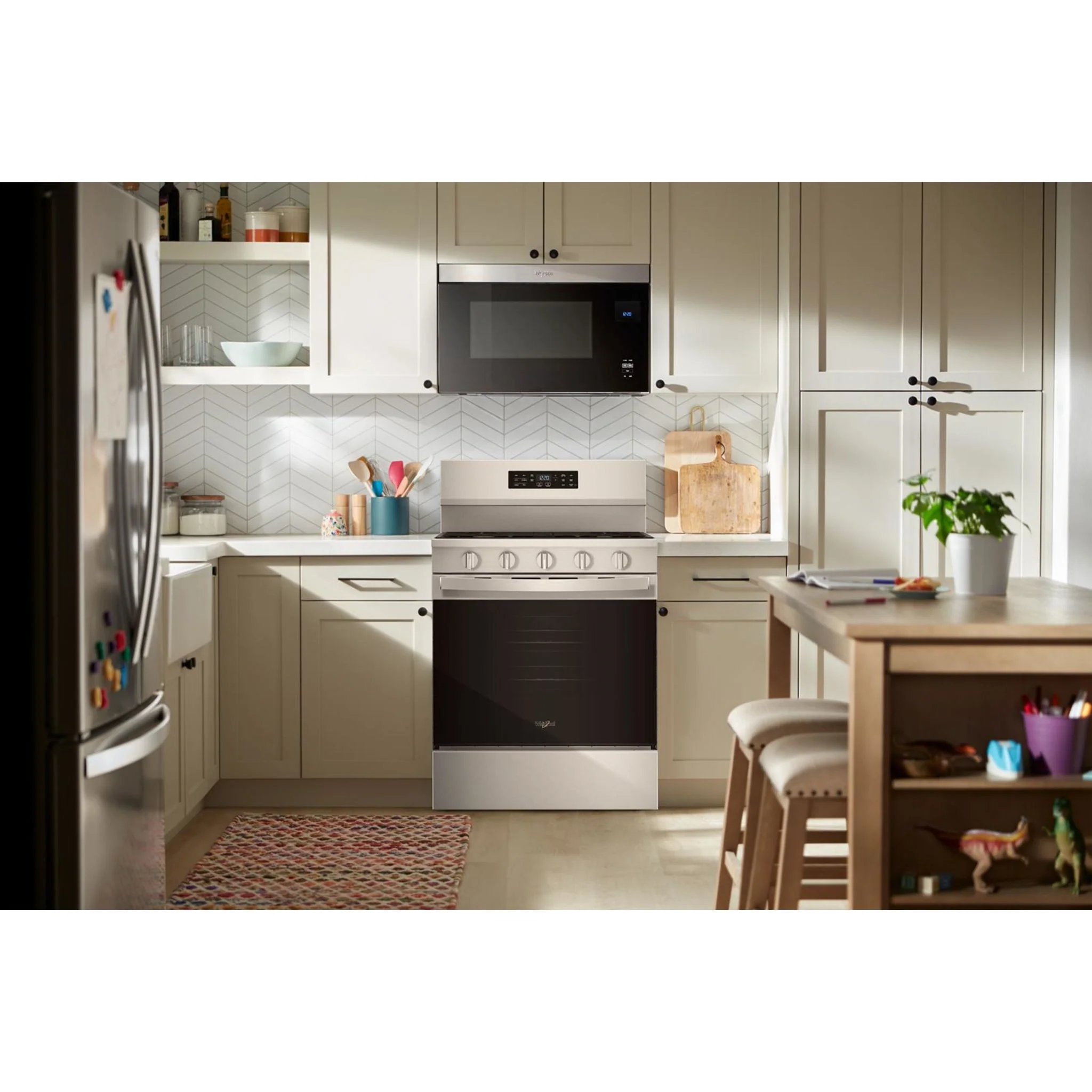 Whirlpool 30-inch Gas Range with Air Cooking Technology - Fingerprint Resistant Stainless Steel (WFGS5730SZ) - Image 20