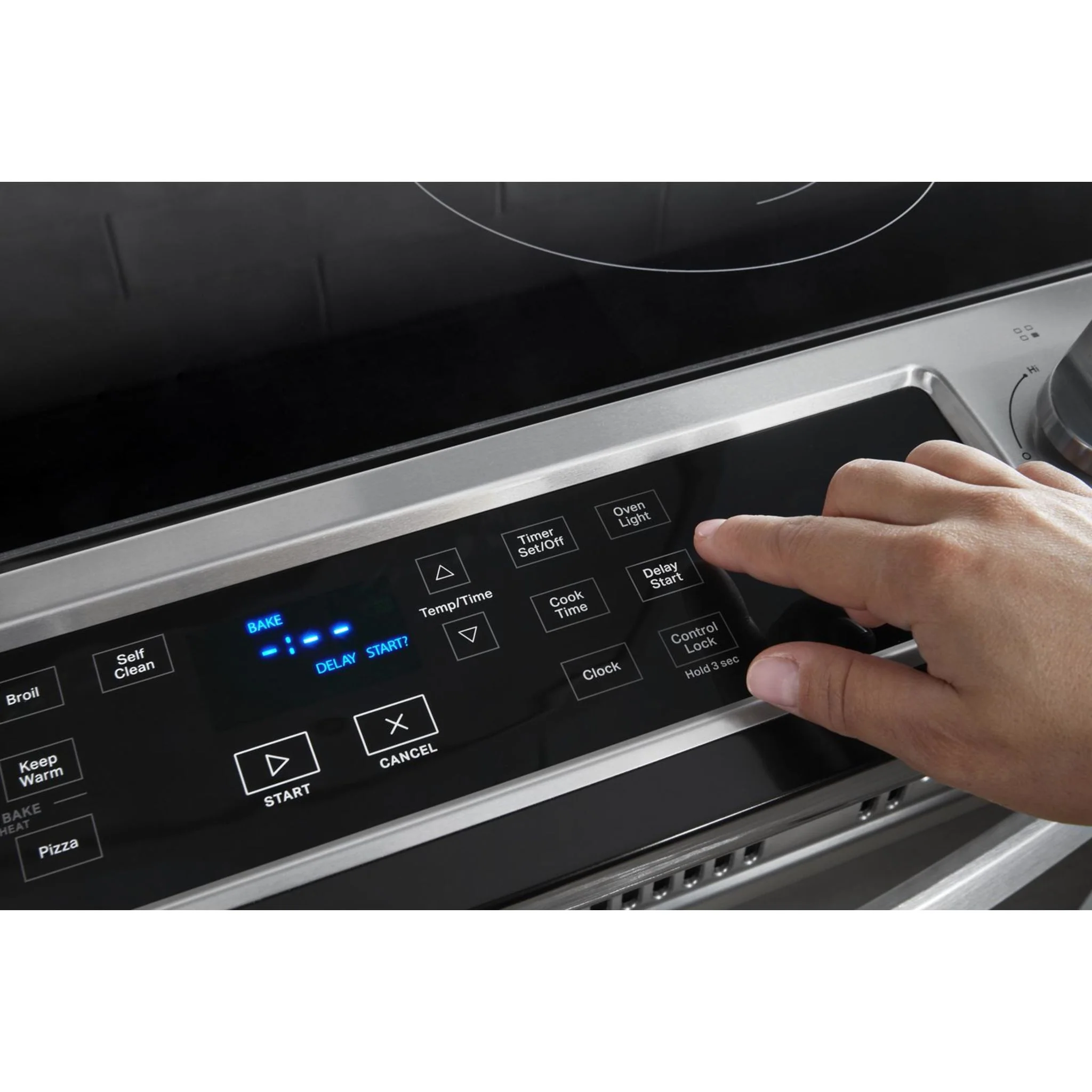 Whirlpool 4.8 Cu. Ft. Electric Range with Frozen BakeTechnology -Black (YWEE515S0LB) - Image 17