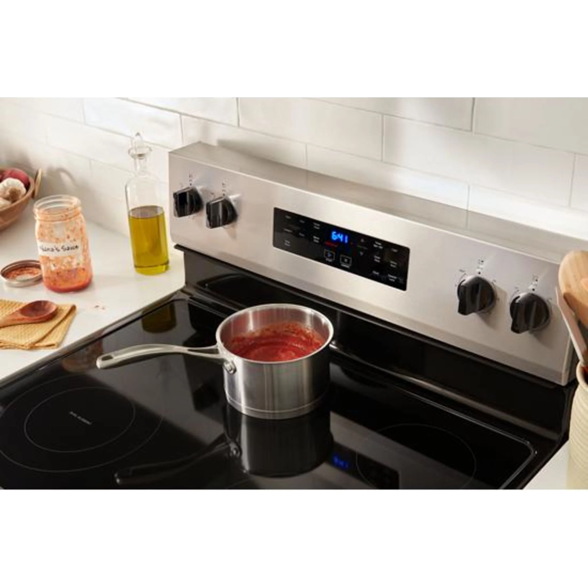 Whirlpool 30-inch Electric Range with 4 Elements -Stainless Steel (YWFES3530RS) - Image 16