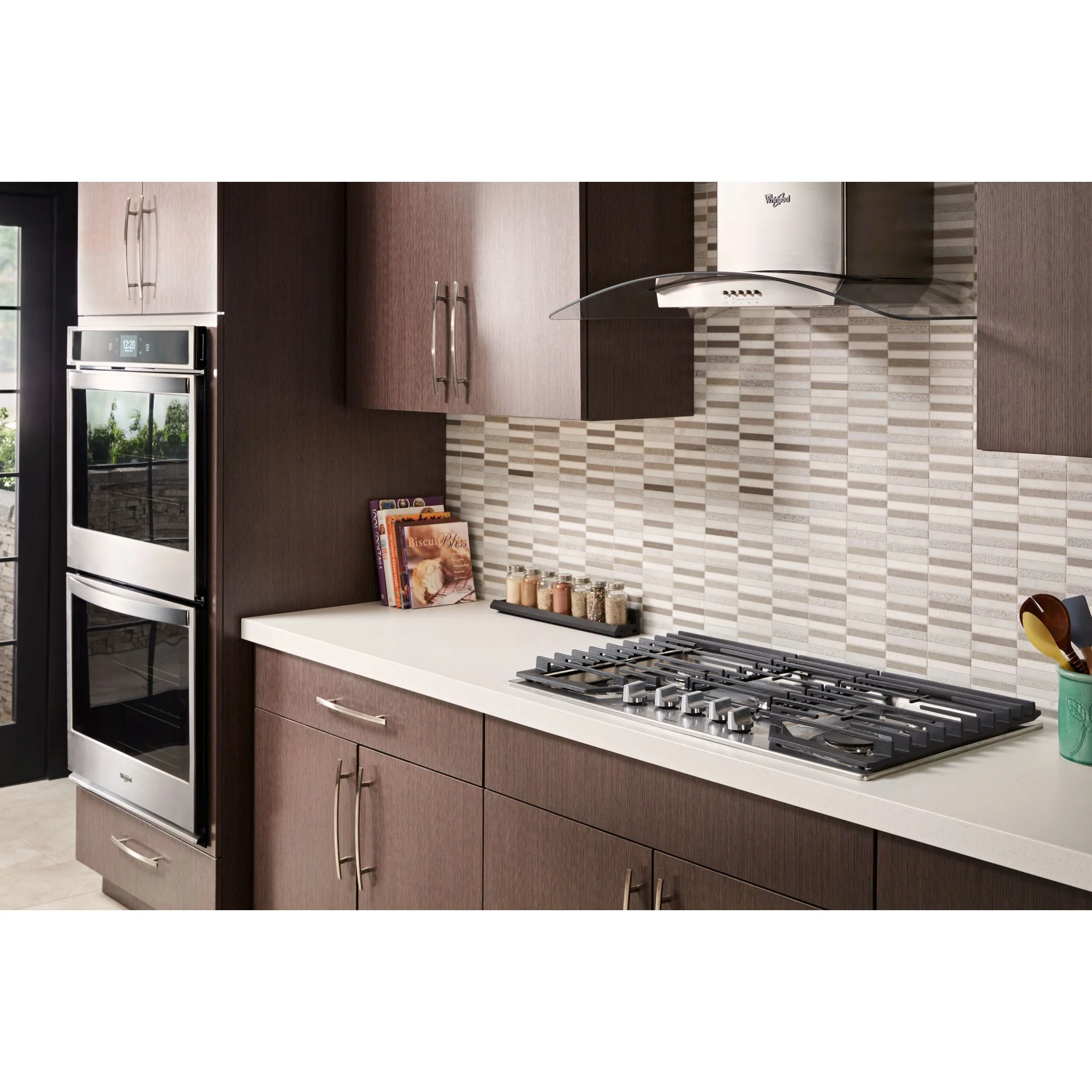Whirlpool 36" Gas Cooktop with Griddle (WCG97US6HS) - Image 9