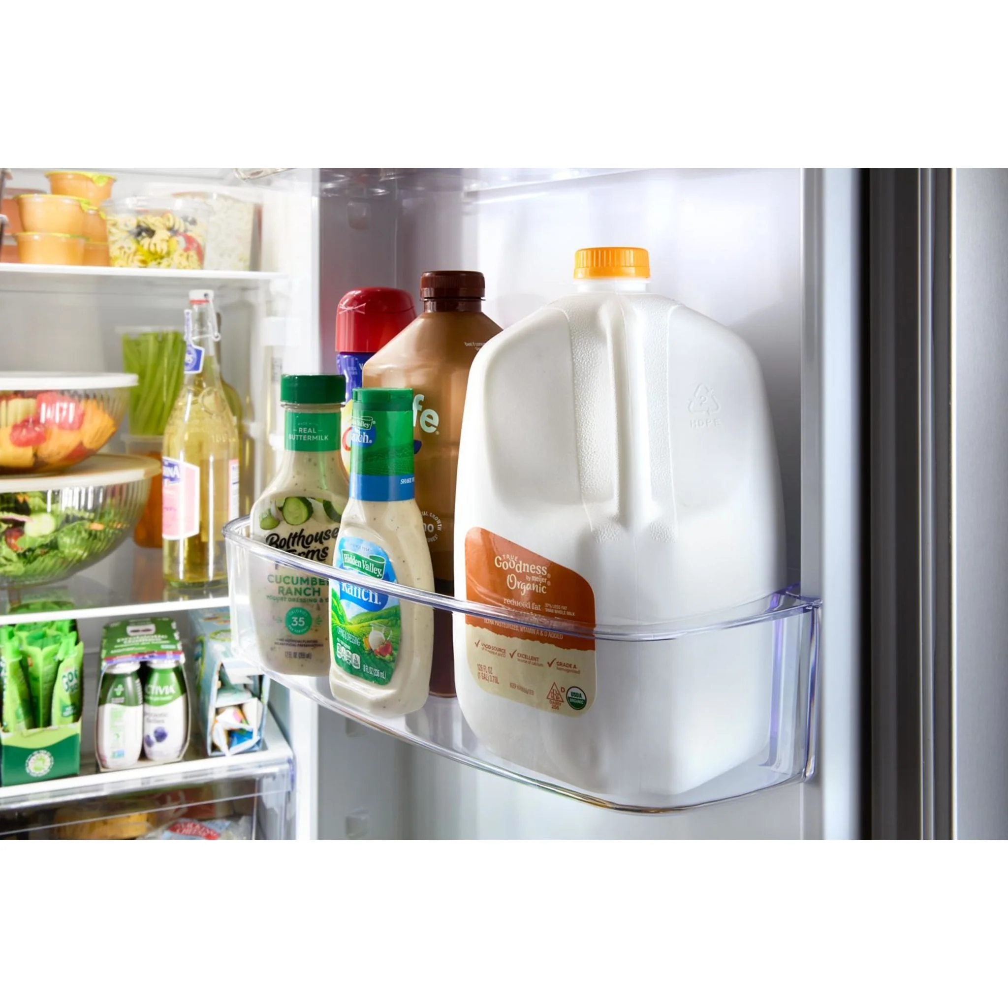 Whirlpool 36-inch Counter Depth Side-by-Side Refrigerator with TruCoolSystem -Fingerprint Resistant Stainless Steel (WRSC5536RZ) - Image 11
