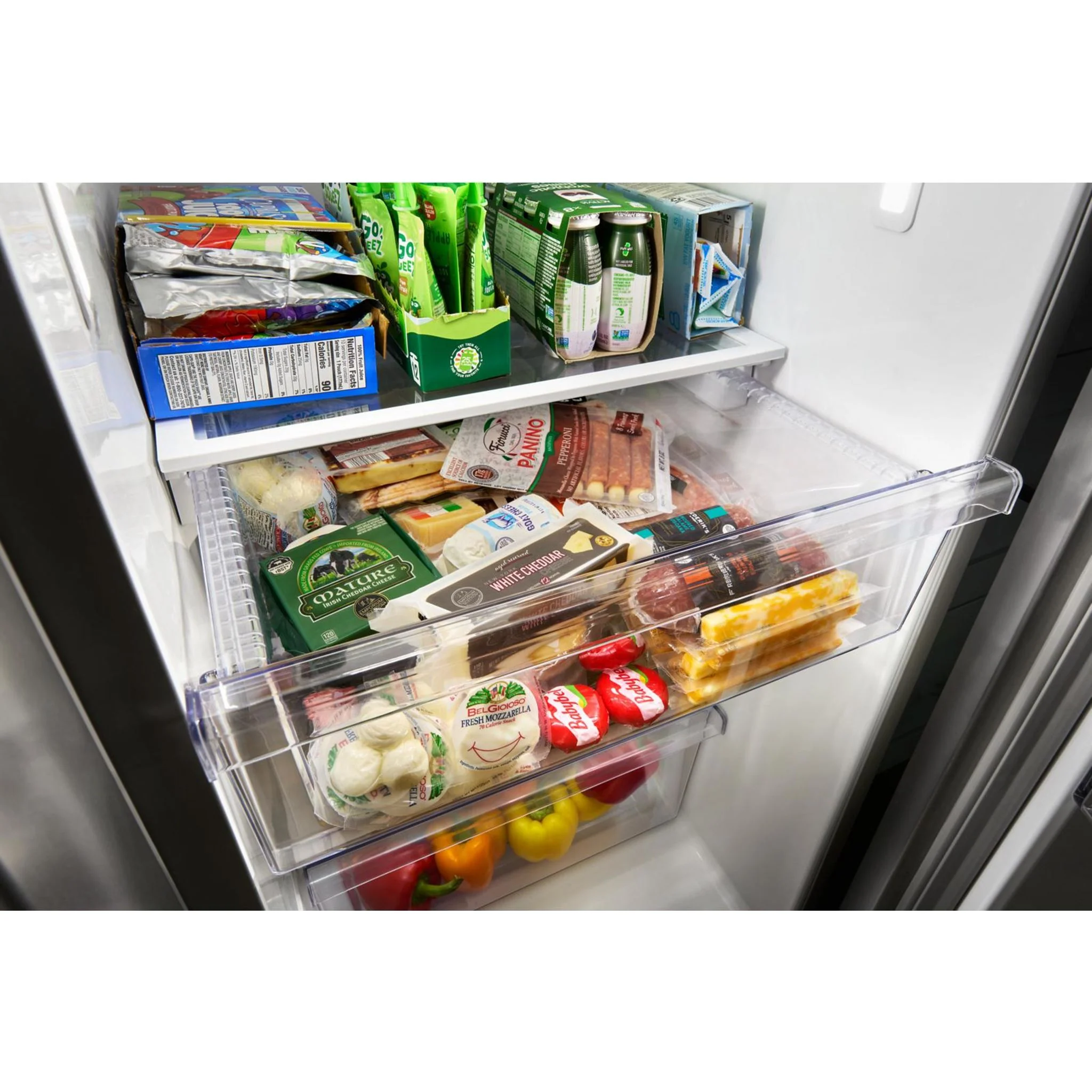 Whirlpool 36-inch Counter Depth Side-by-Side Refrigerator with TruCoolSystem -Fingerprint Resistant Stainless Steel (WRSC5536RZ) - Image 25