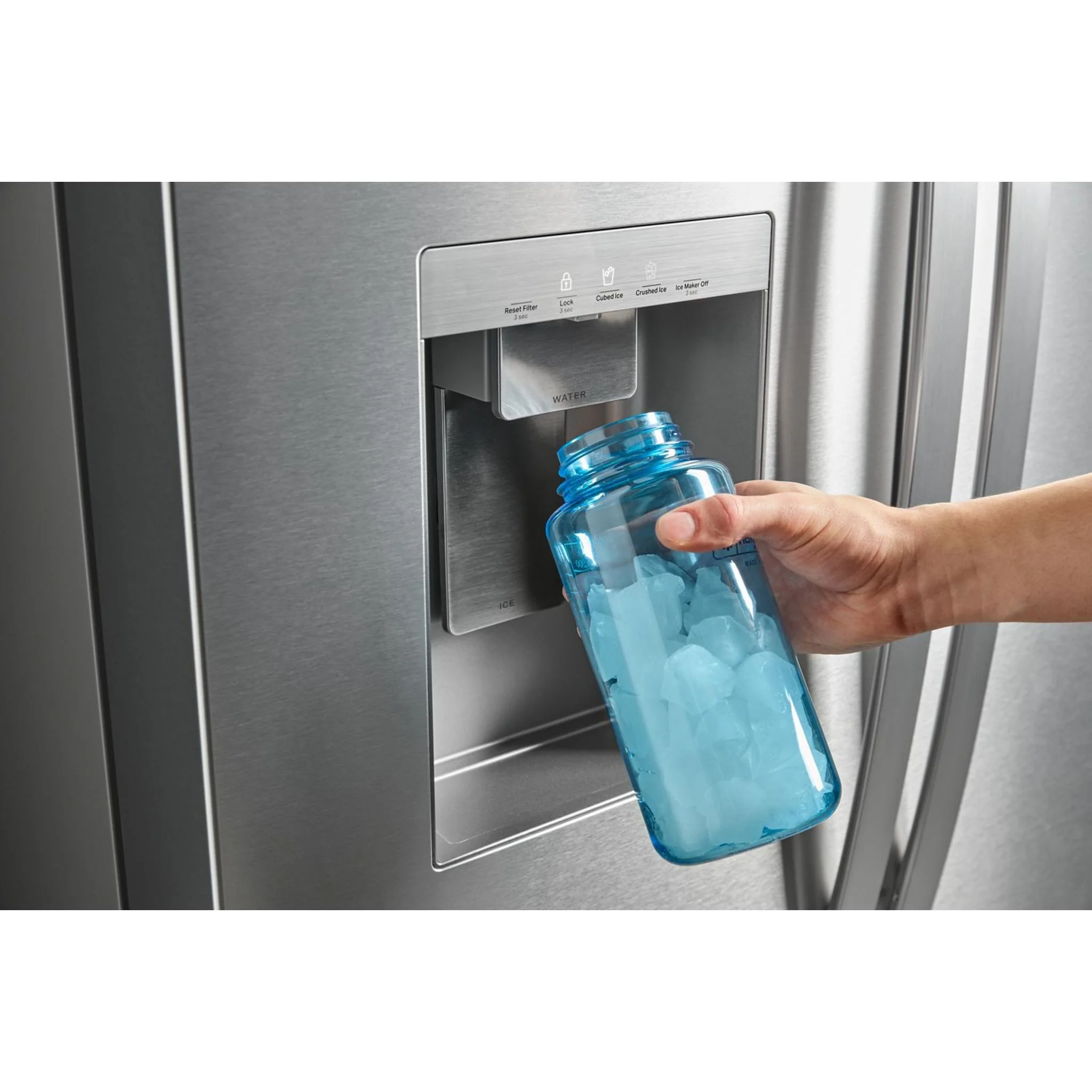 Whirlpool 36-Inch French Door Refrigerator with In-Door Water and Ice Maker - 30 cu. ft. -Fingerprint Resistant Stainless Steel (WRFF3536SZ) - Image 37