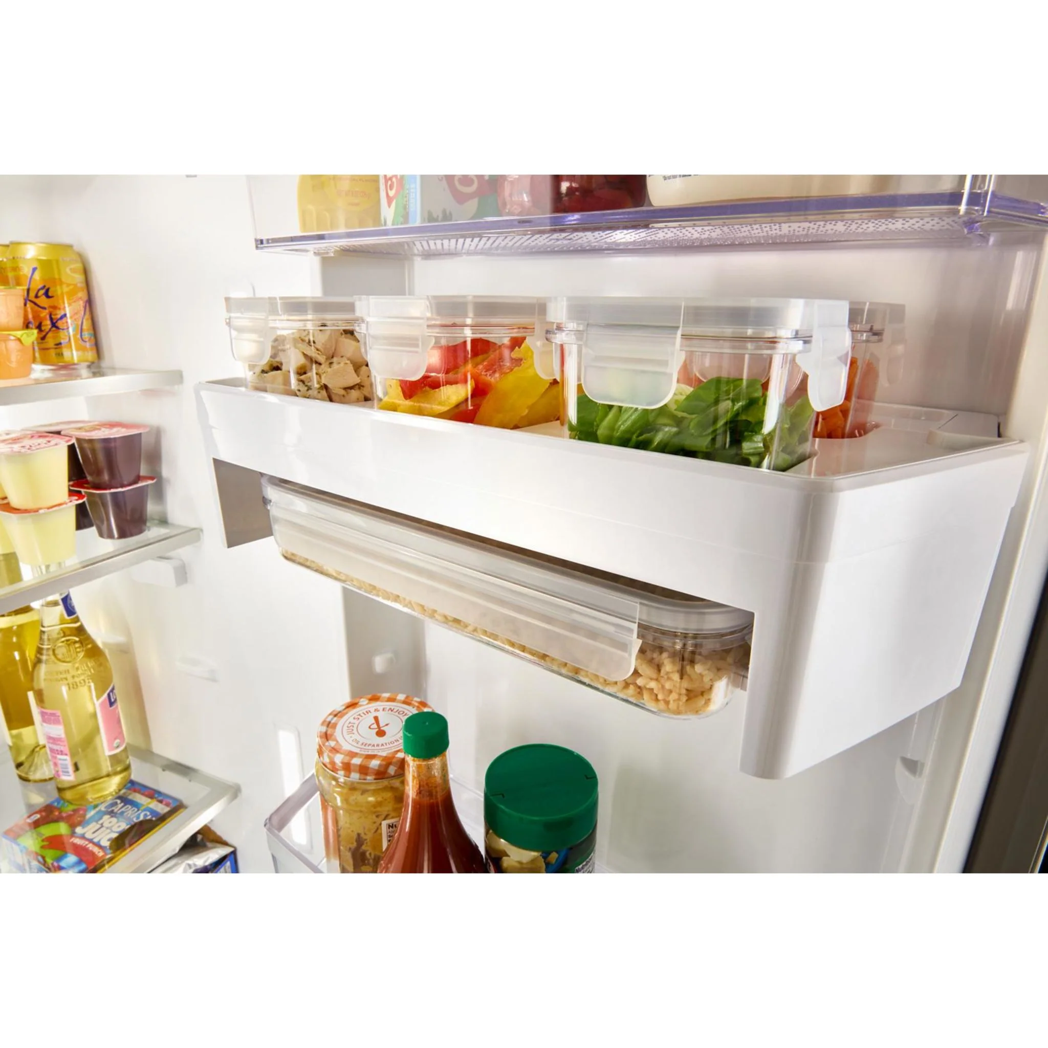 Whirlpool 36-inch Full Depth Side-by-Side Refrigerator with TruCoolSystem -Black (WRSF5536RB) - Image 12