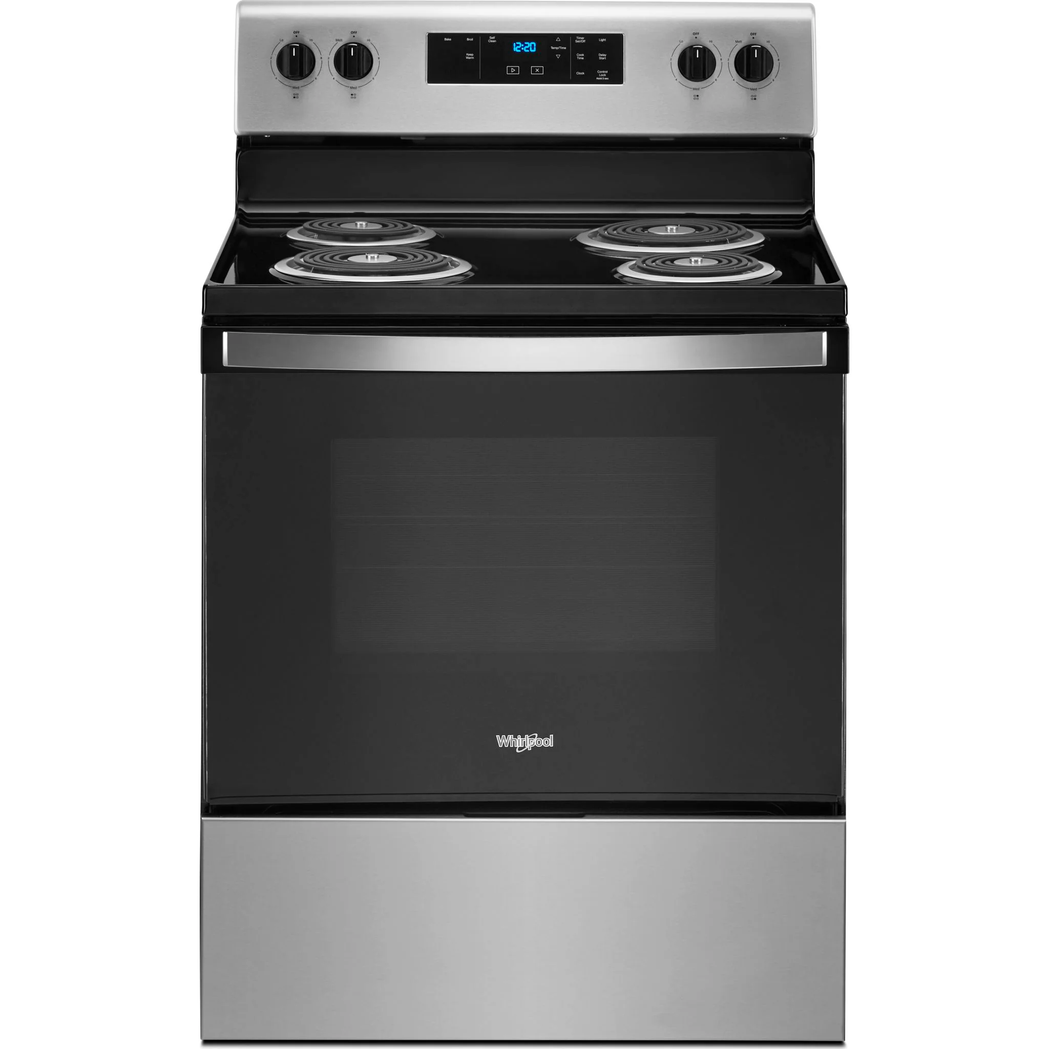 Whirlpool 4.8 cu. ft. electric range with Keep Warm setting -Stainless Steel (YWFC315S0JS)