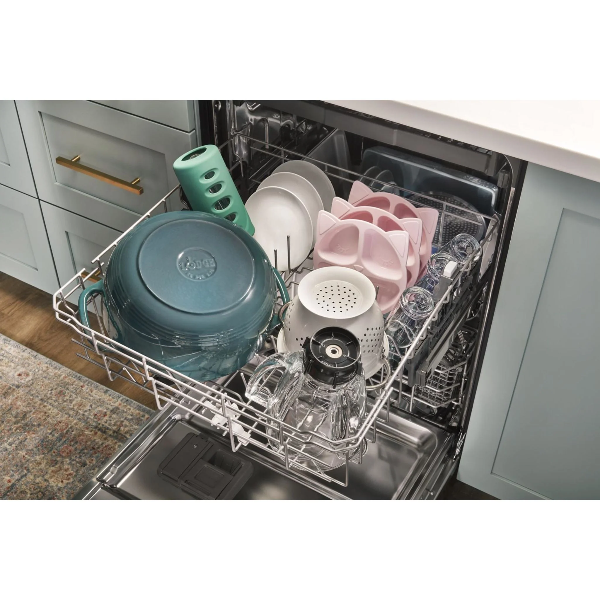 Whirlpool Large Capacity Dishwasher with 3rd Rack -Black (WDT750SAKB) - Image 37