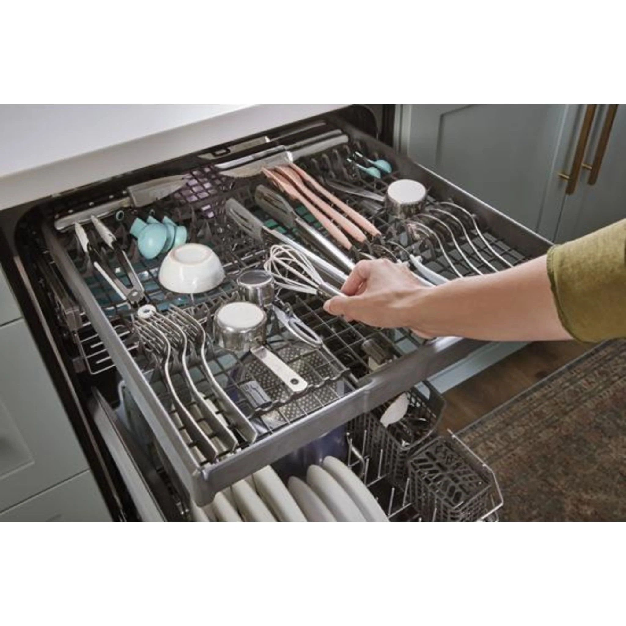 Whirlpool 24-Inch Dishwasher with AI Intelligent Wash - 47 dBA -White (WDT750SAKW) - Image 24