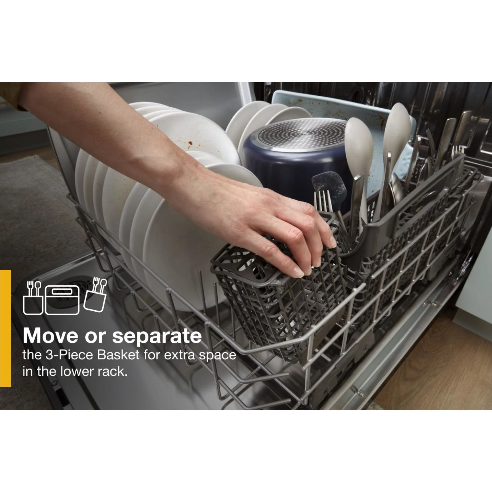 Whirlpool 24-Inch Stainless Steel Dishwasher with AI Intelligent Wash System - 47 dBA -Stainless Steel (WDT750SAKZ) - Image 52