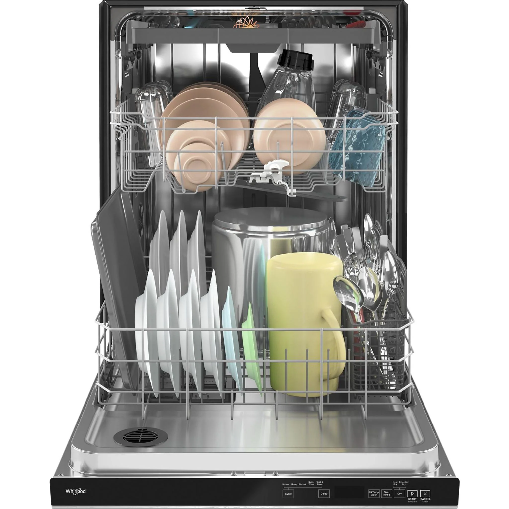 Whirlpool 24-Inch Stainless Steel Dishwasher with AI Intelligent Wash - 47 dBA -Stainless Steel (WDTA50SAKZ) - Image 33