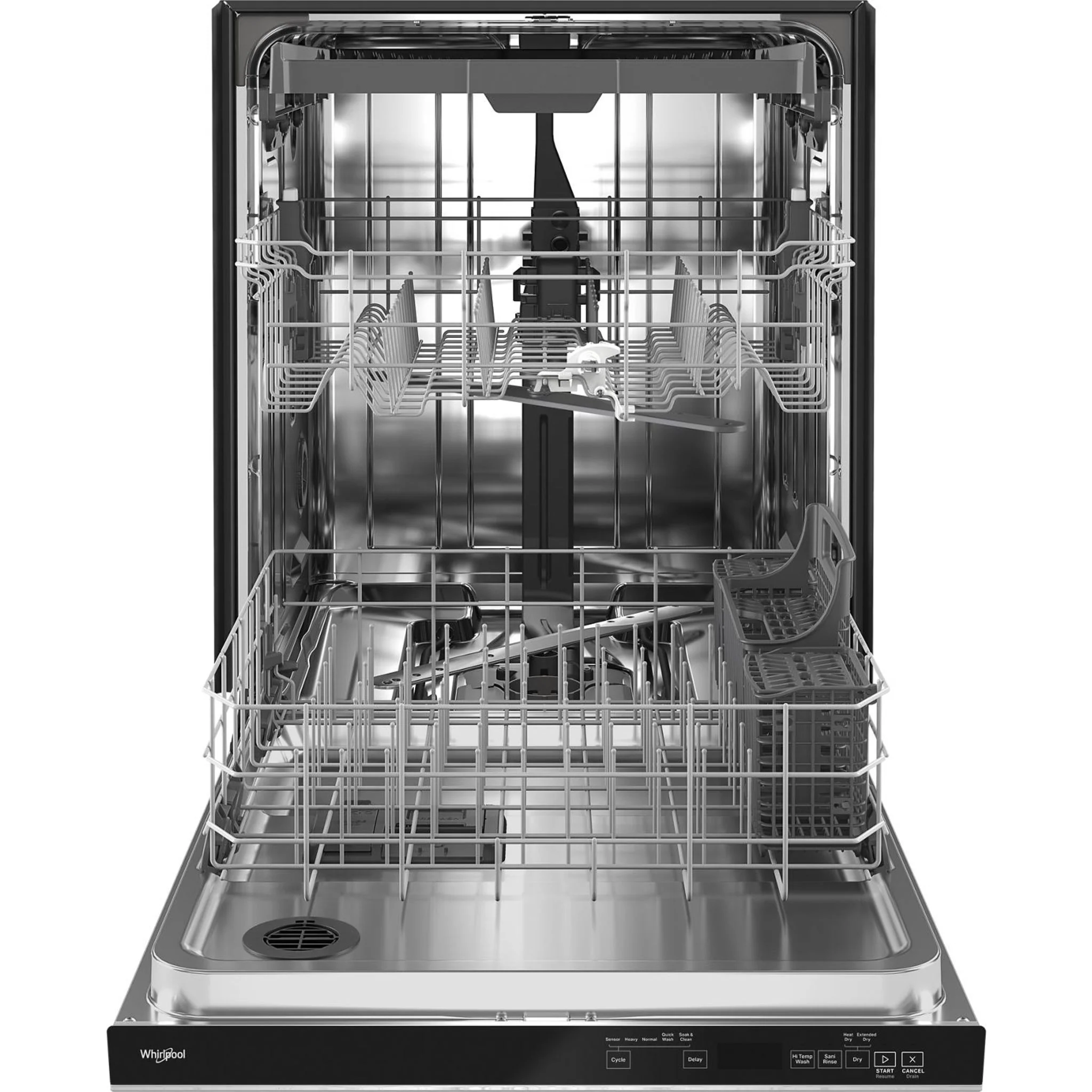 Whirlpool 24-Inch Stainless Steel Dishwasher with AI Intelligent Wash - 47 dBA -Stainless Steel (WDTA50SAKZ) - Image 6