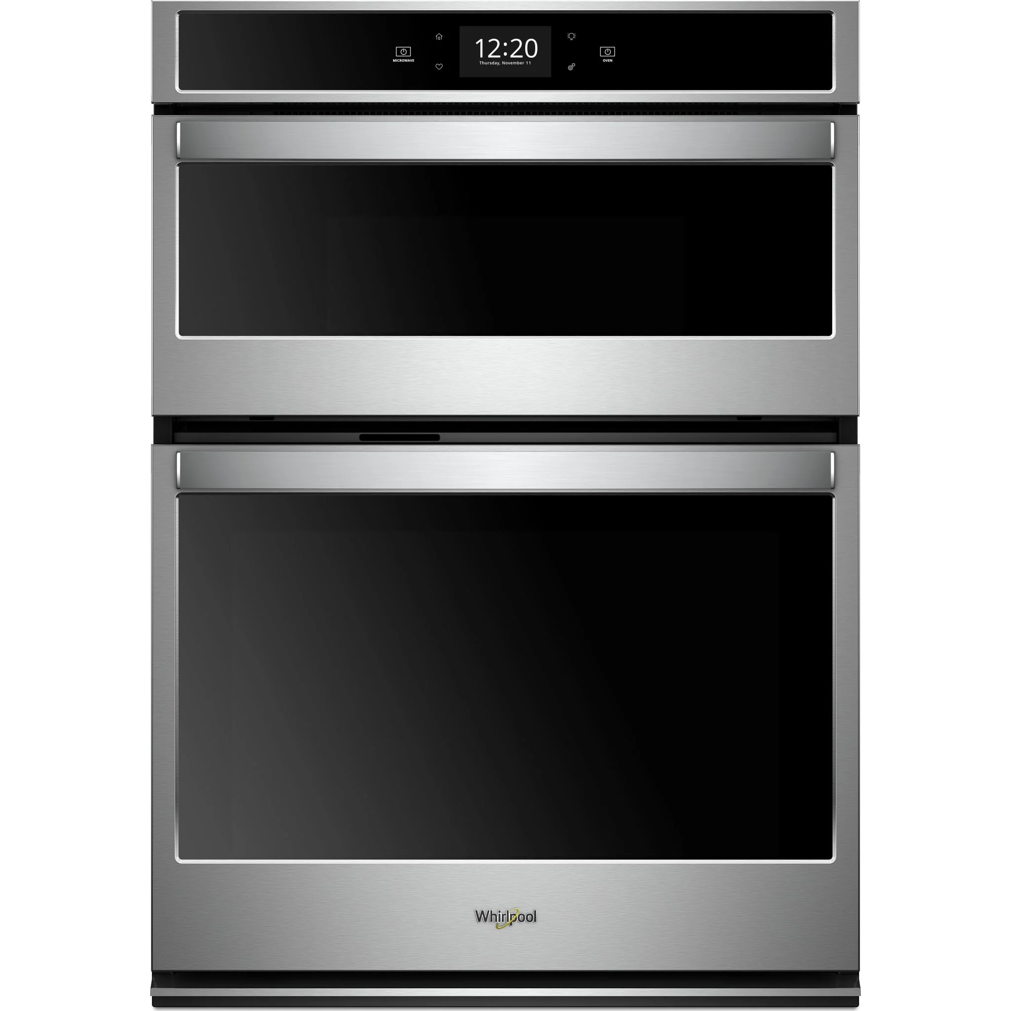 Whirlpool 6.4 cu. ft. Smart Combination Convection Wall Oven with Air Fry, when Connected (WOC75EC0HS)