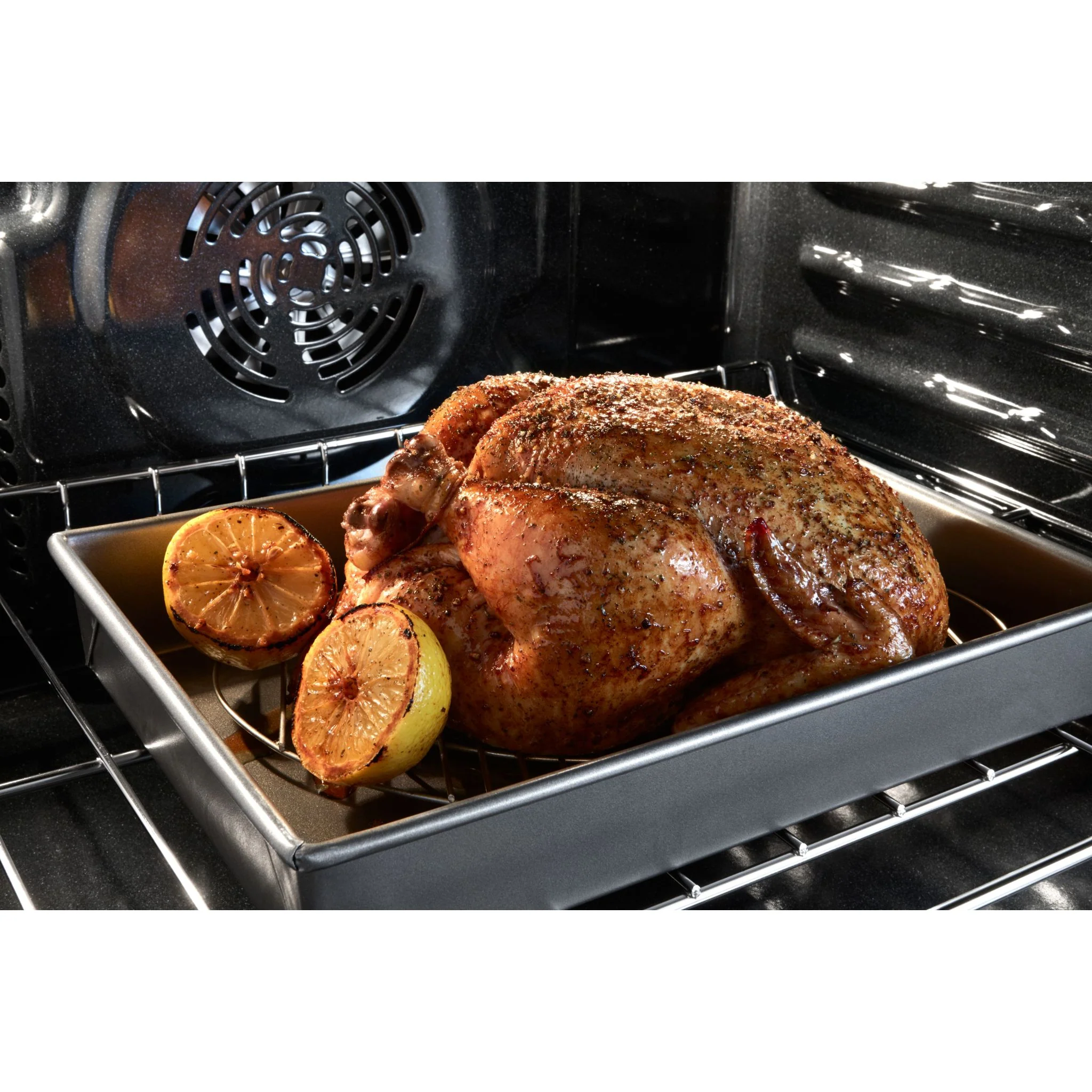 Whirlpool 6.4 cu. ft. Smart Combination Convection Wall Oven with Air Fry, when Connected (WOC75EC0HS) - Image 8