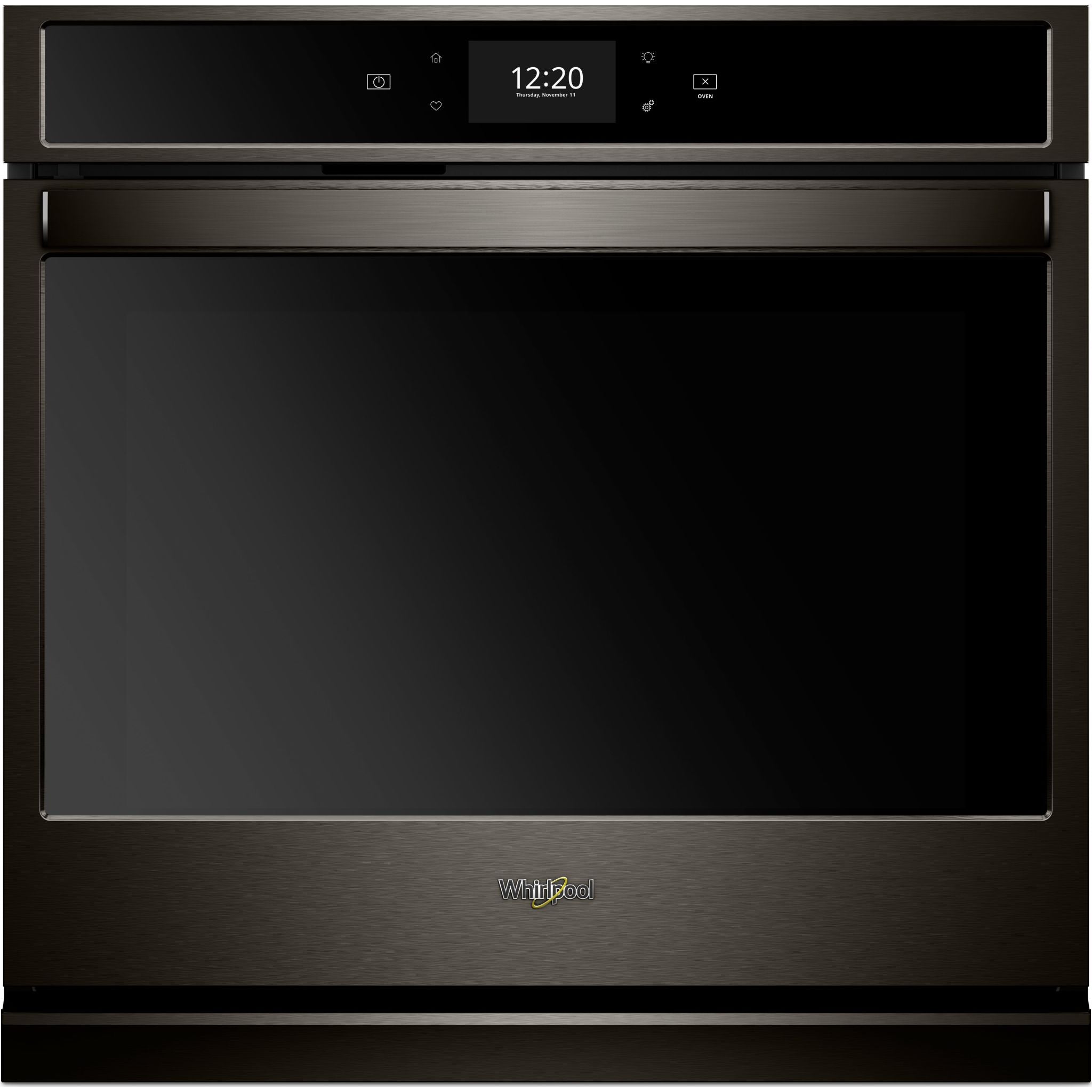 Whirlpool 5.0 cu. ft. Smart Single Convection Wall Oven with Air Fry, when Connected (WOS72EC0HV)