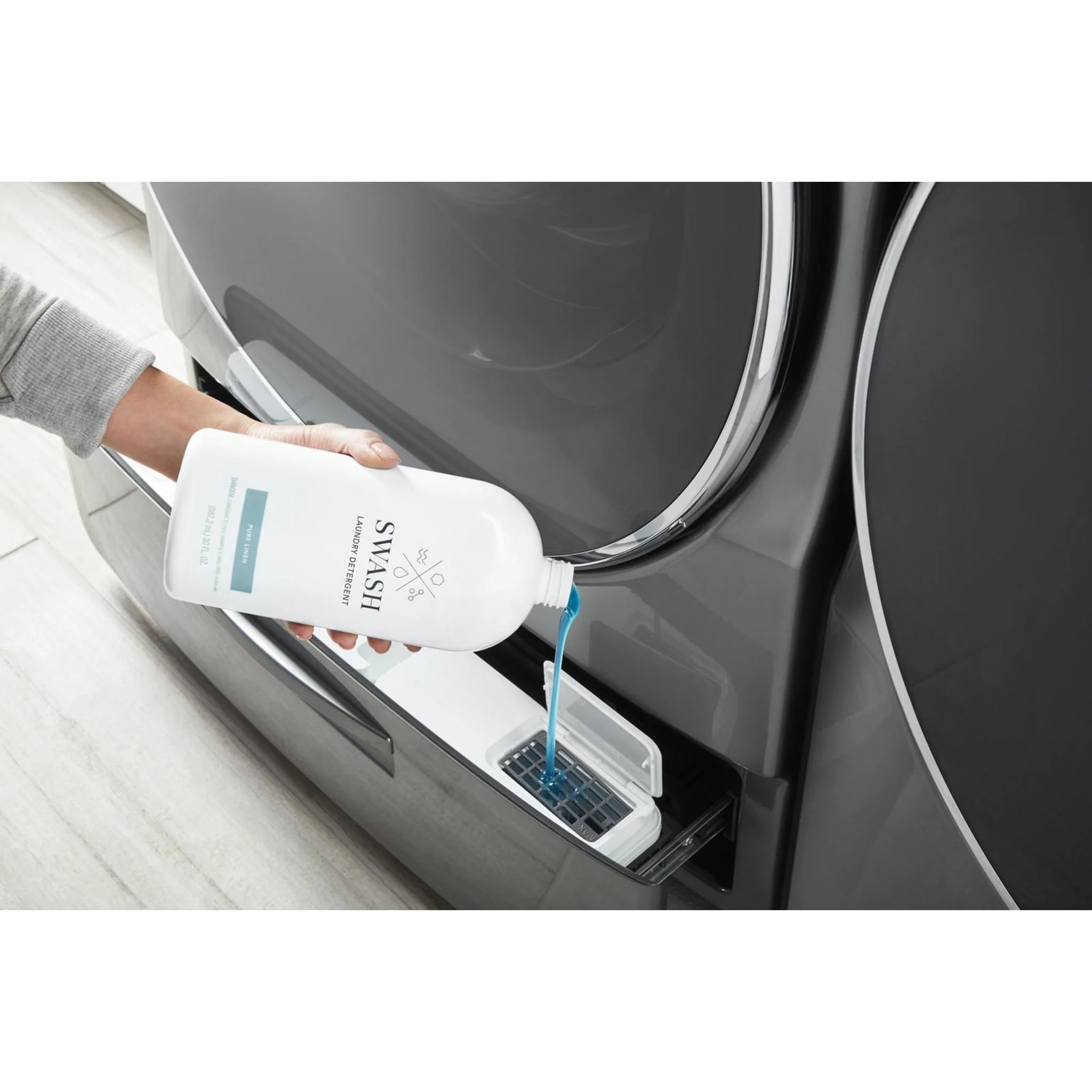 Whirlpool 5.8 cu. ft. I.E.C. Smart Front Load Washer with Load & Go XL Plus Dispenser (WFW9620HC) - Image 11