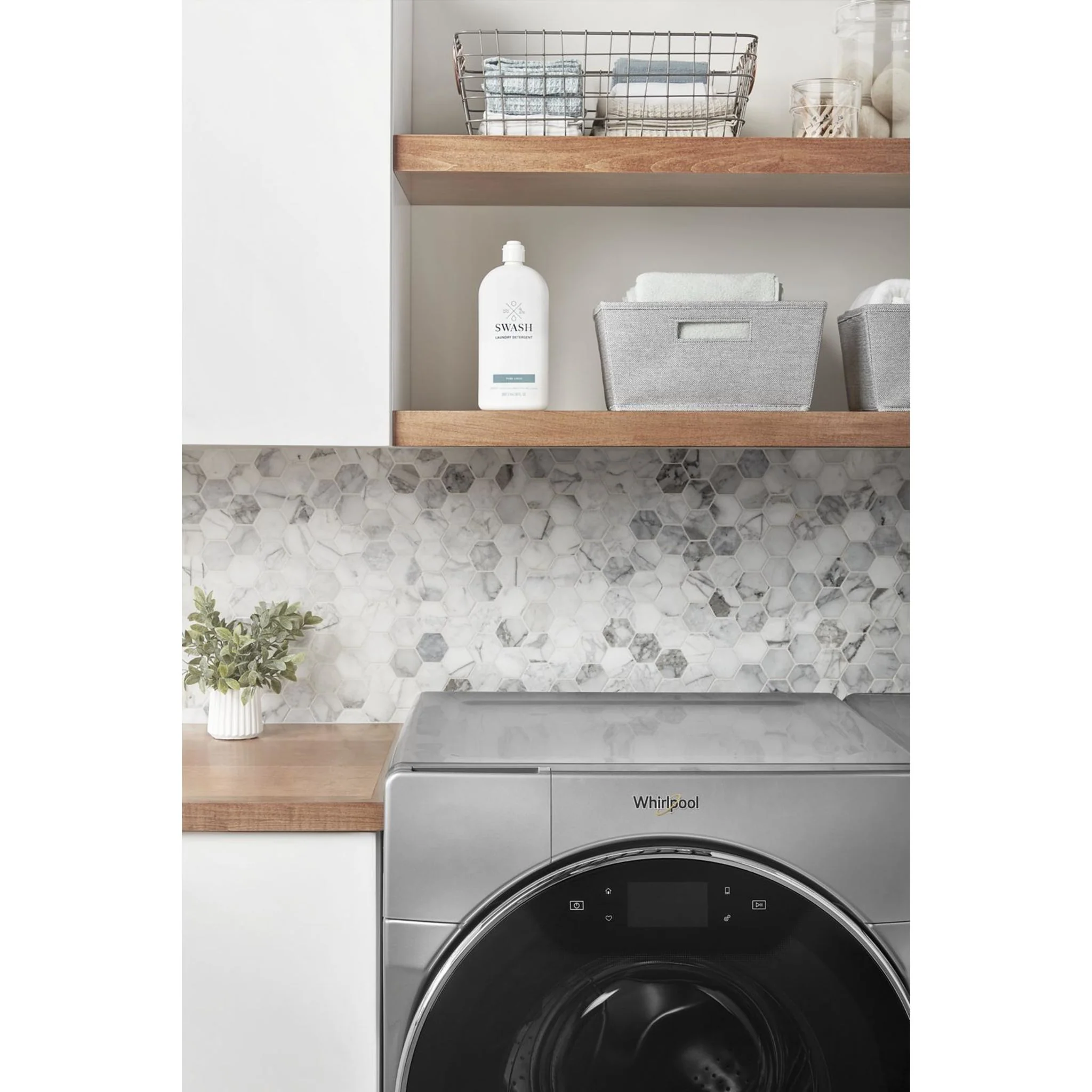 Whirlpool 5.8 cu. ft. I.E.C. Smart Front Load Washer with Load & Go XL Plus Dispenser (WFW9620HC) - Image 29