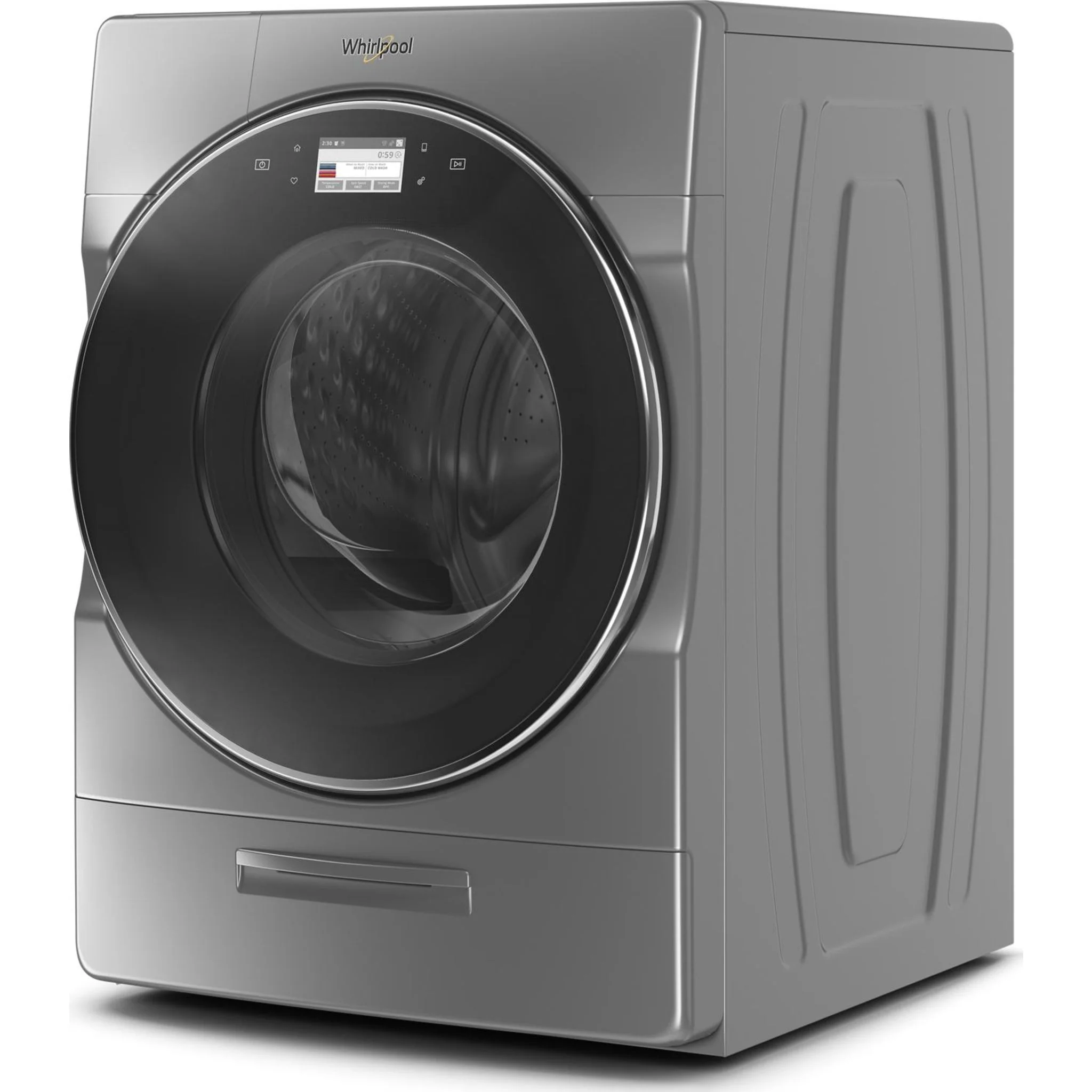 Whirlpool 5.8 cu. ft. I.E.C. Smart Front Load Washer with Load & Go XL Plus Dispenser (WFW9620HC) - Image 3