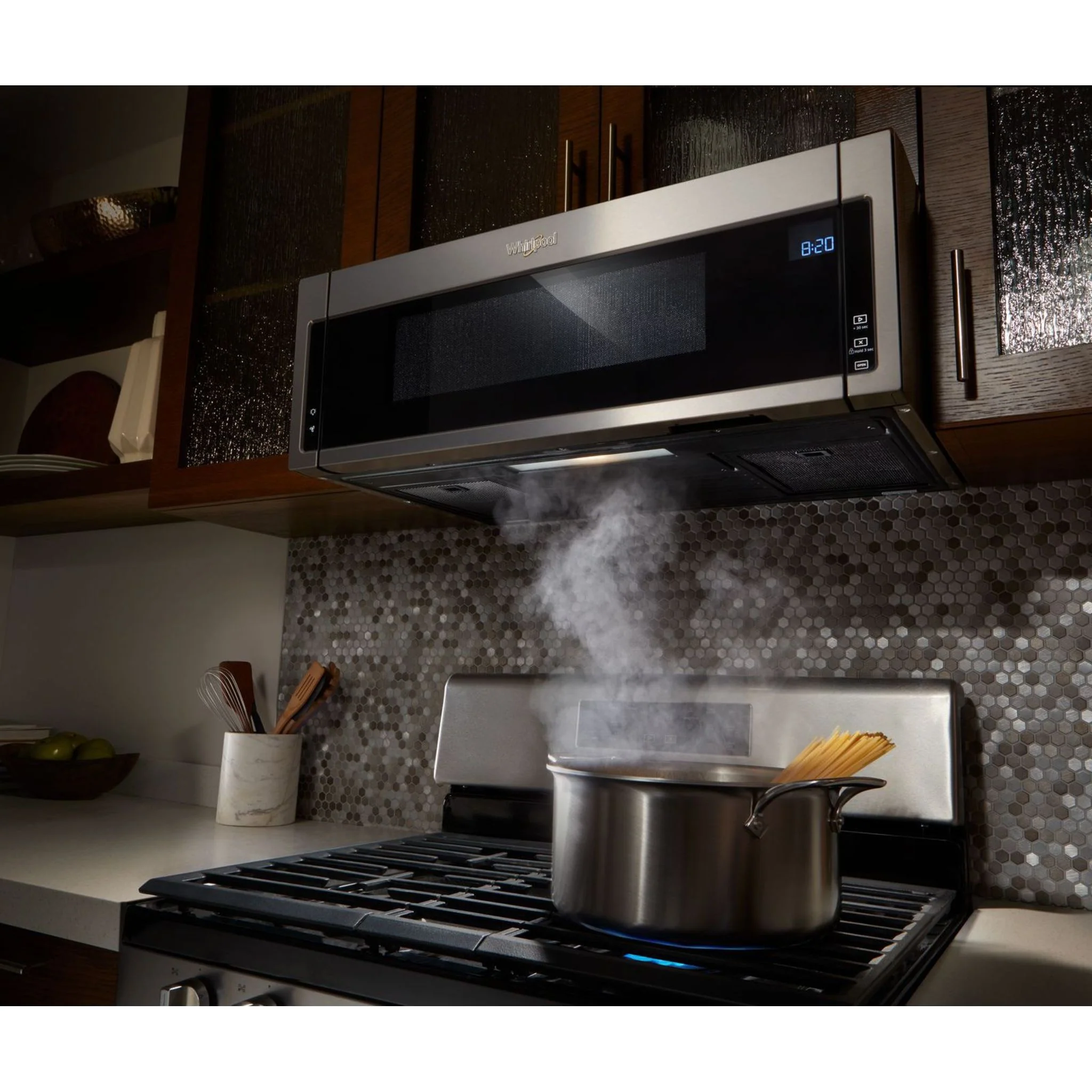 Whirlpool 5.8 cu.ft. Smart Slide-in Gas Range with Air Fry, when Connected - White (WEG750H0HW) - Image 2