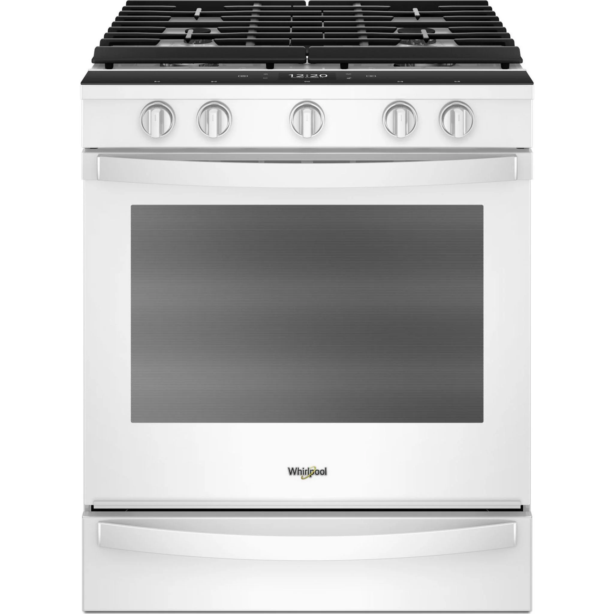 Whirlpool 5.8 cu.ft. Smart Slide-in Gas Range with Air Fry, when Connected - White (WEG750H0HW) - Image 3
