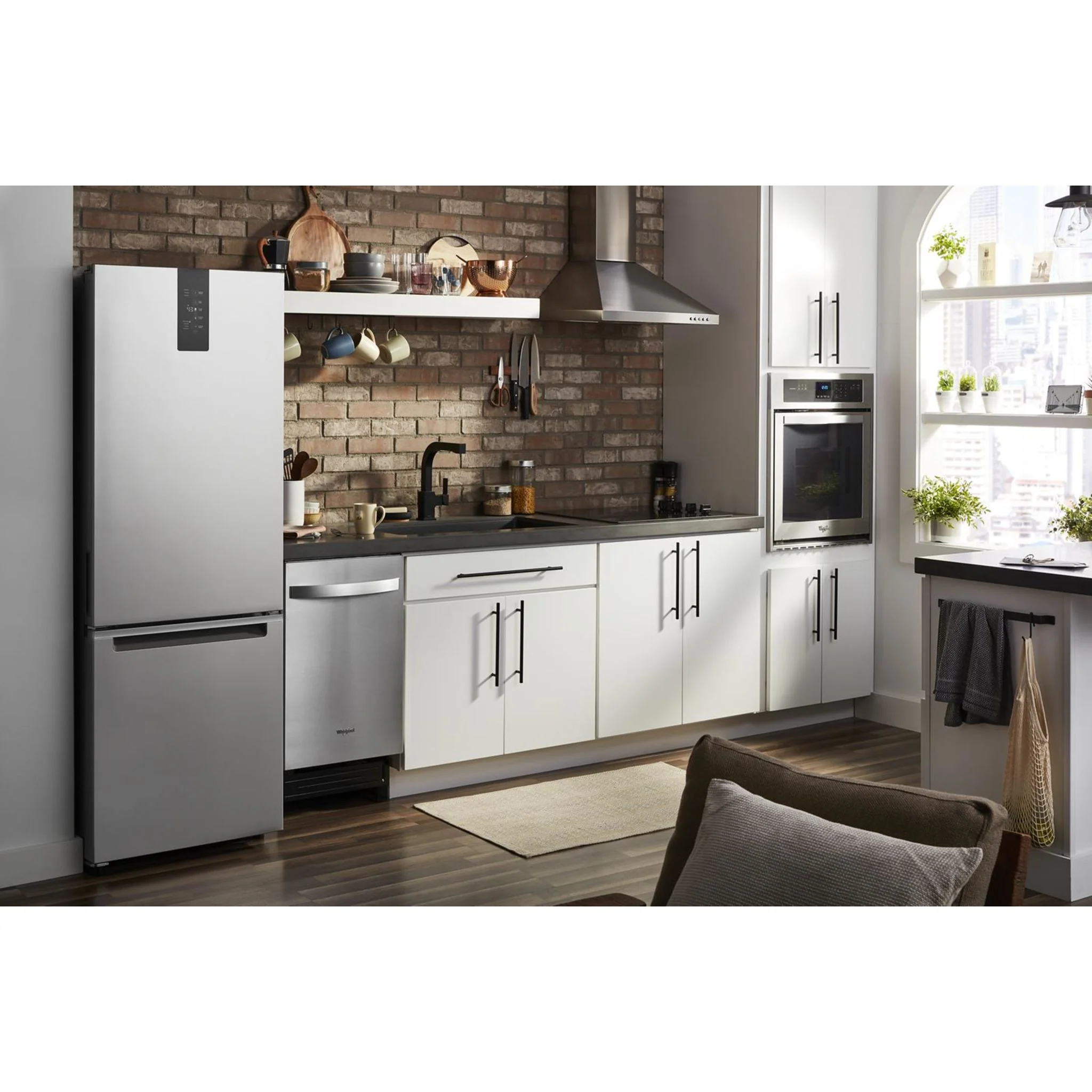 Whirlpool Panel-Ready Compact Dishwasher with Stainless Steel Tub (UDT518SAHP) - Image 12