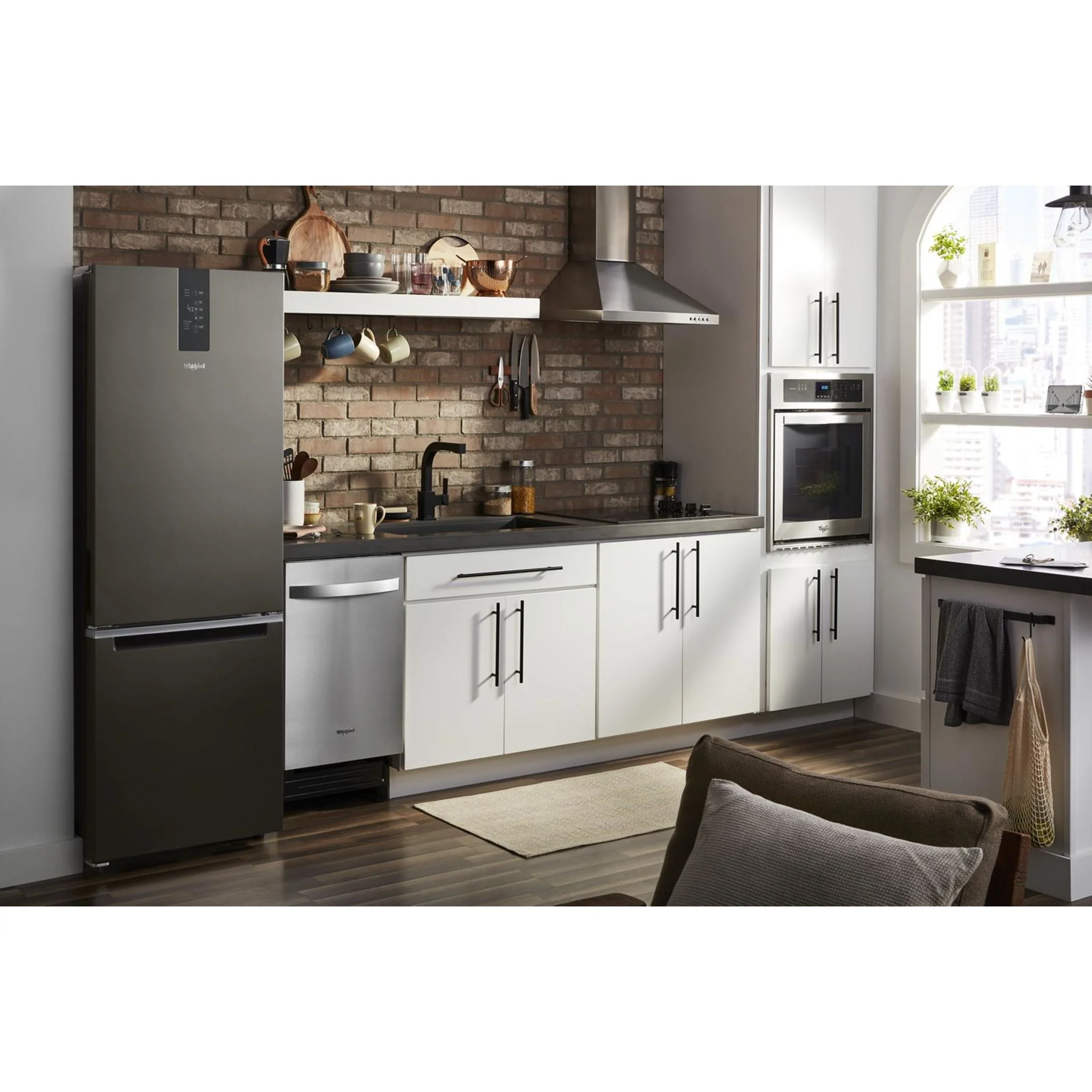 Whirlpool Panel-Ready Compact Dishwasher with Stainless Steel Tub (UDT518SAHP) - Image 16