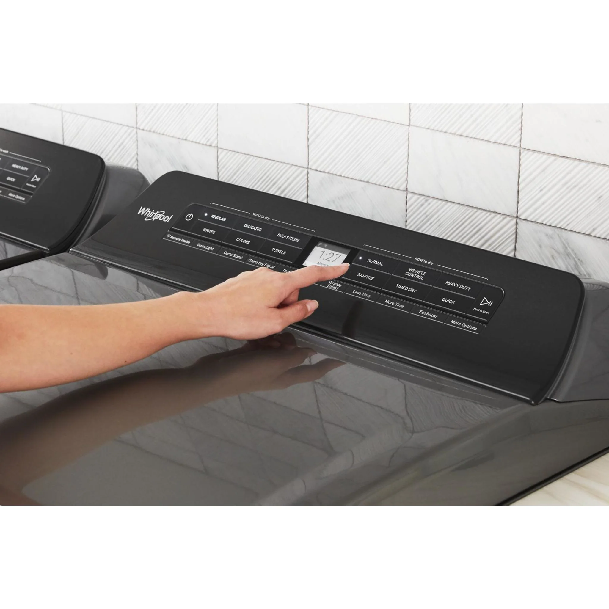 Whirlpool 7.4 cu. ft. Smart Top Load Electric Dryer (YWED6120HC) - Image 13