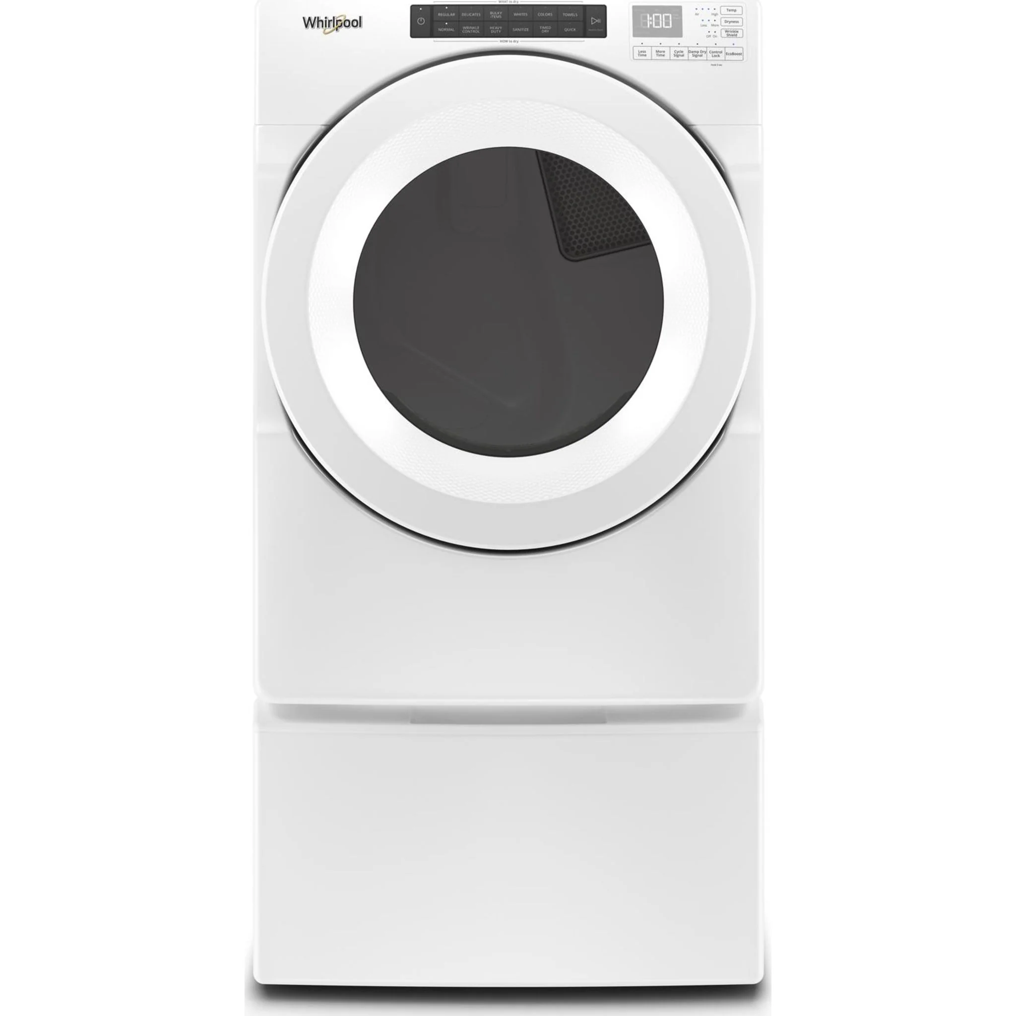 Whirlpool 7.4 cu. ft. Front Load Electric Dryer with Intuitive Touch Controls -White (YWED560LHW) - Image 15
