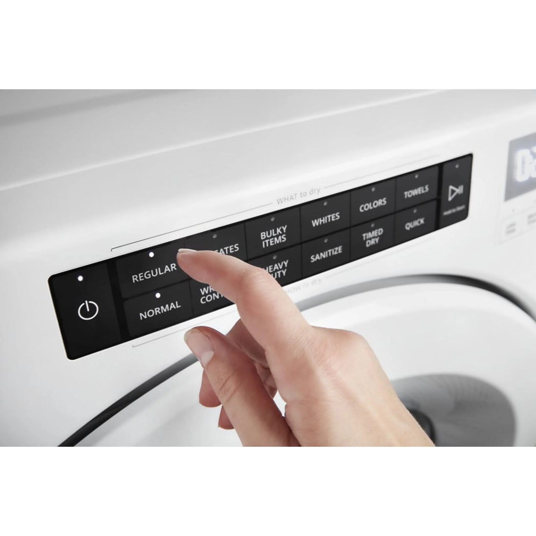 Whirlpool 7.4 cu. ft. Front Load Electric Dryer with Intuitive Touch Controls -White (YWED560LHW) - Image 5