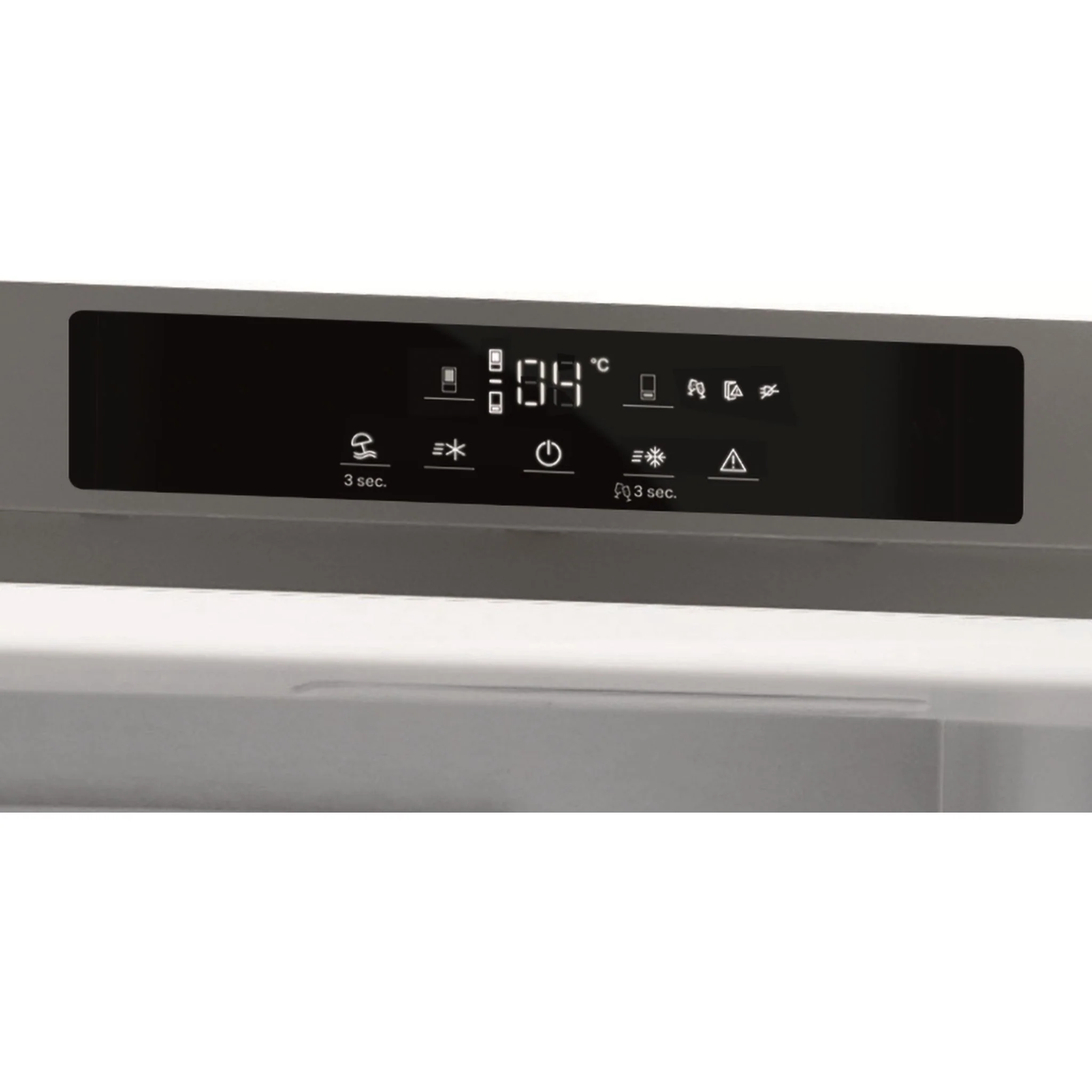 Whirlpool Bottom Mount Fridge (URBC5024PZ) - Fingerprint Resistant Stainless Steel - Image 2