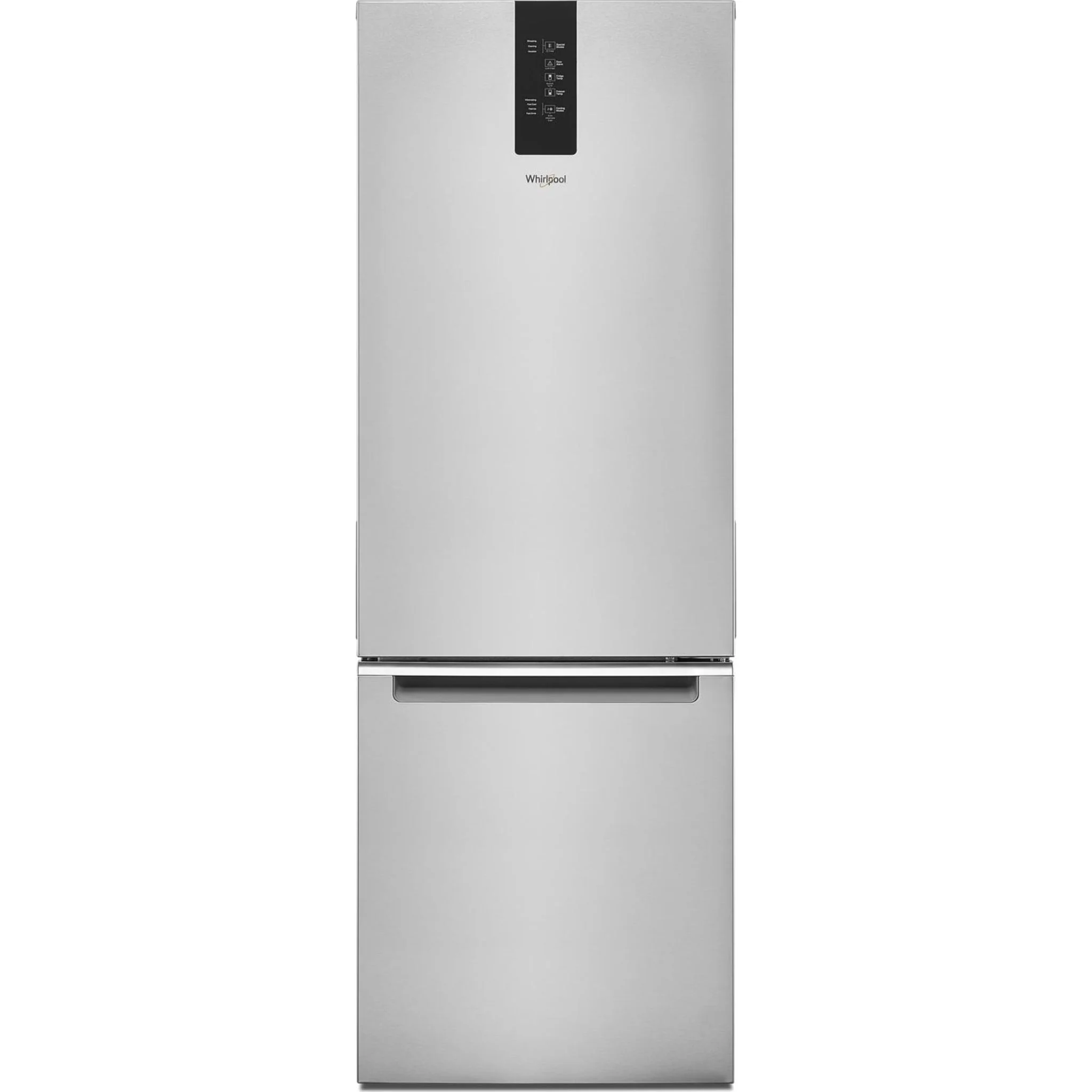 Whirlpool 24-inch Wide Garage-Ready Bottom-Freezer Refrigerator - 12.9 cu. ft. -Fingerprint Resistant Stainless (WRB533CZJZ)