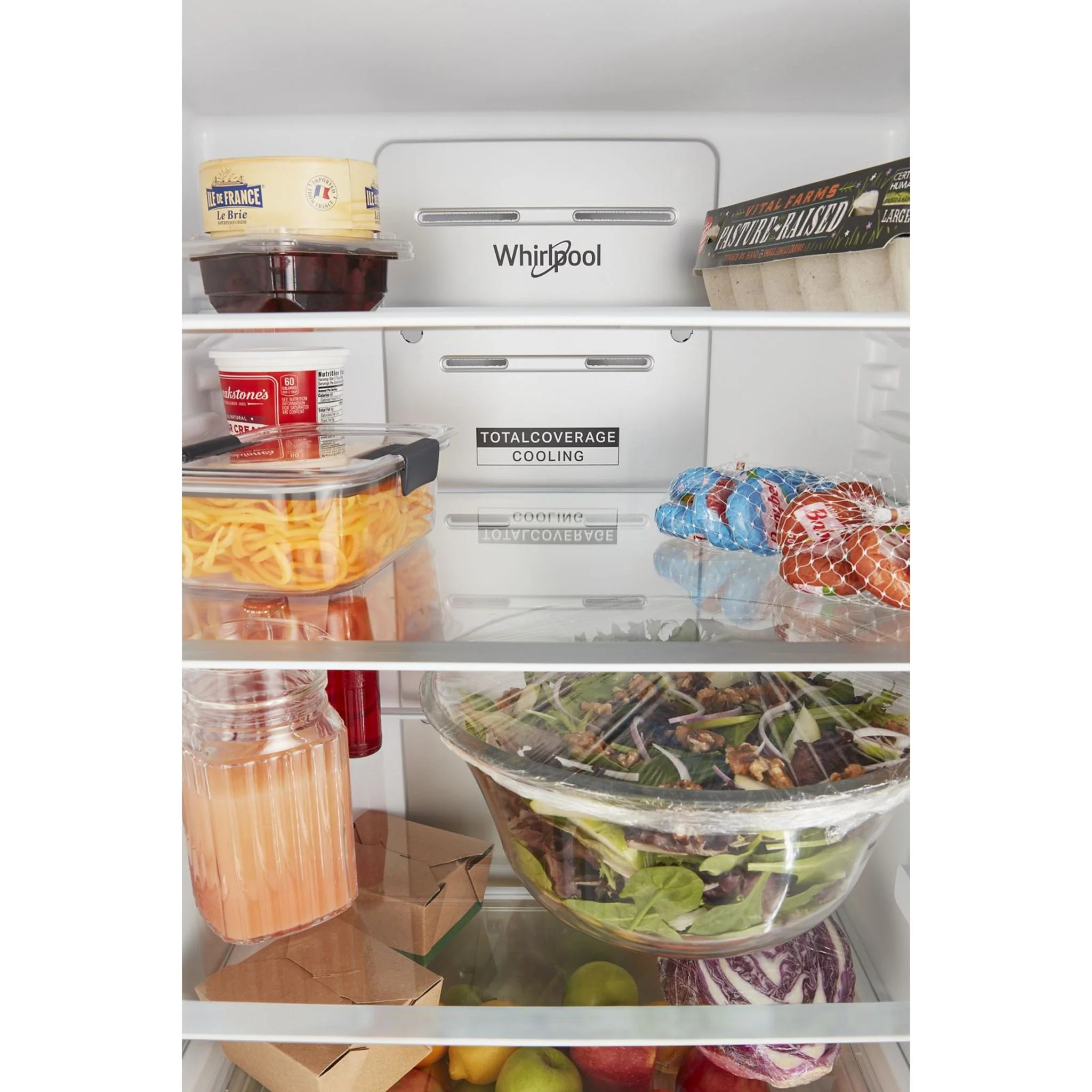 Whirlpool 24-inch Wide Garage-Ready Bottom-Freezer Refrigerator - 12.9 cu. ft. -Fingerprint Resistant Stainless (WRB533CZJZ) - Image 11