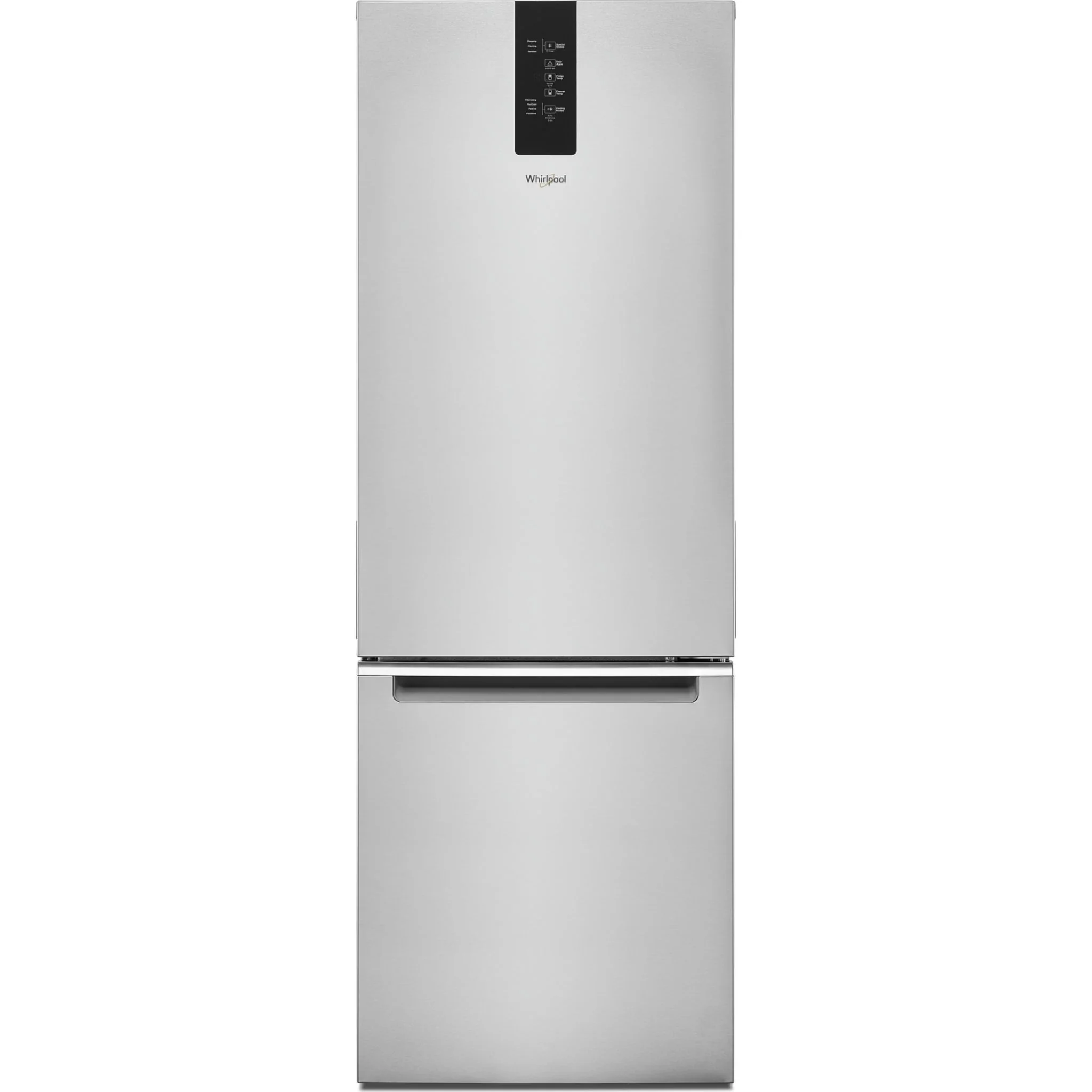 Whirlpool 24-inch Wide Bottom-Freezer Refrigerator - 12.9 cu. ft. -Fingerprint Resistant Stainless (WRB543CMJZ)