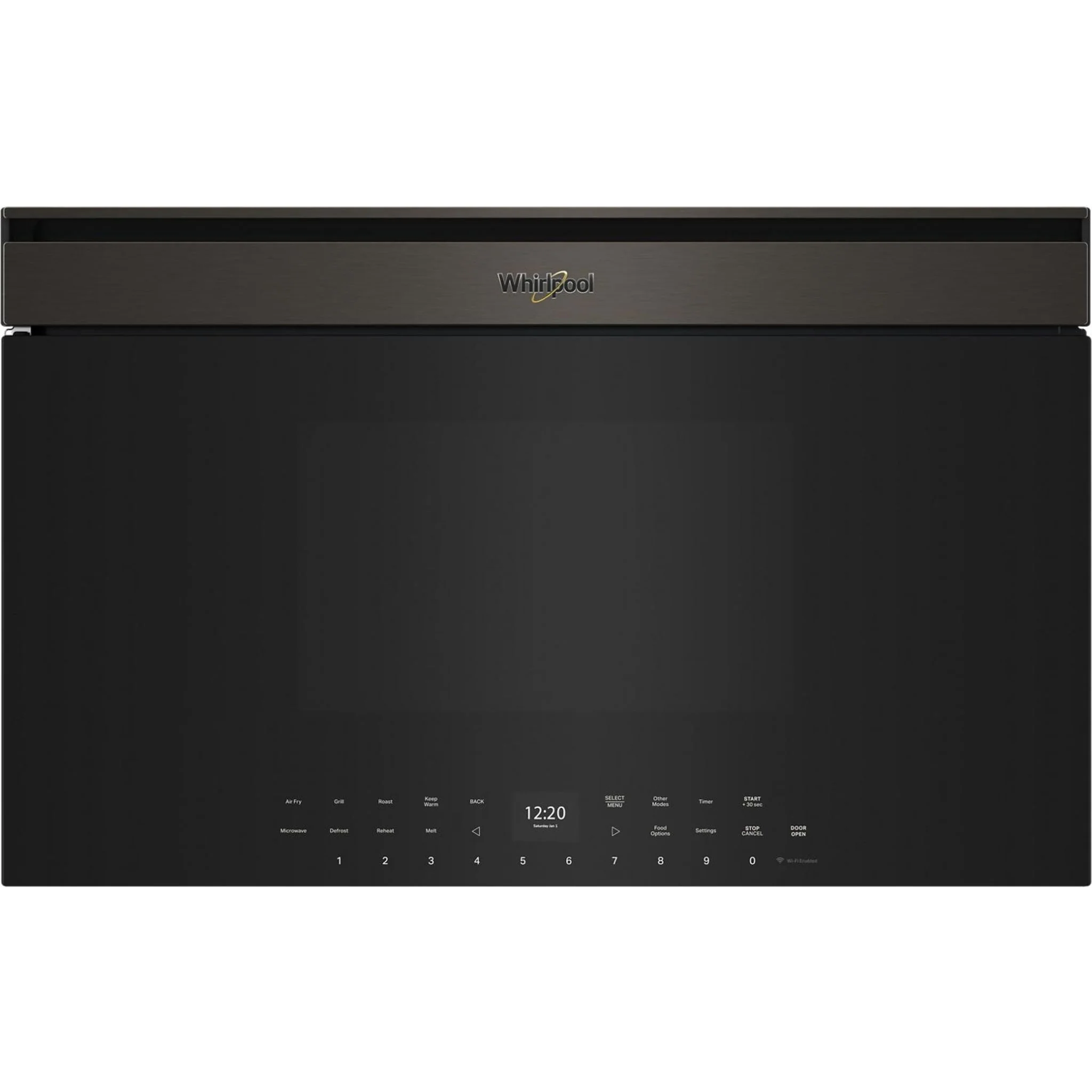 Whirlpool 1.1 cu. ft. Built-In Smart Multifunctional Microwave Oven with Air Fry - 900 watts -Black Stainless Finish (YWMBT7030SV)