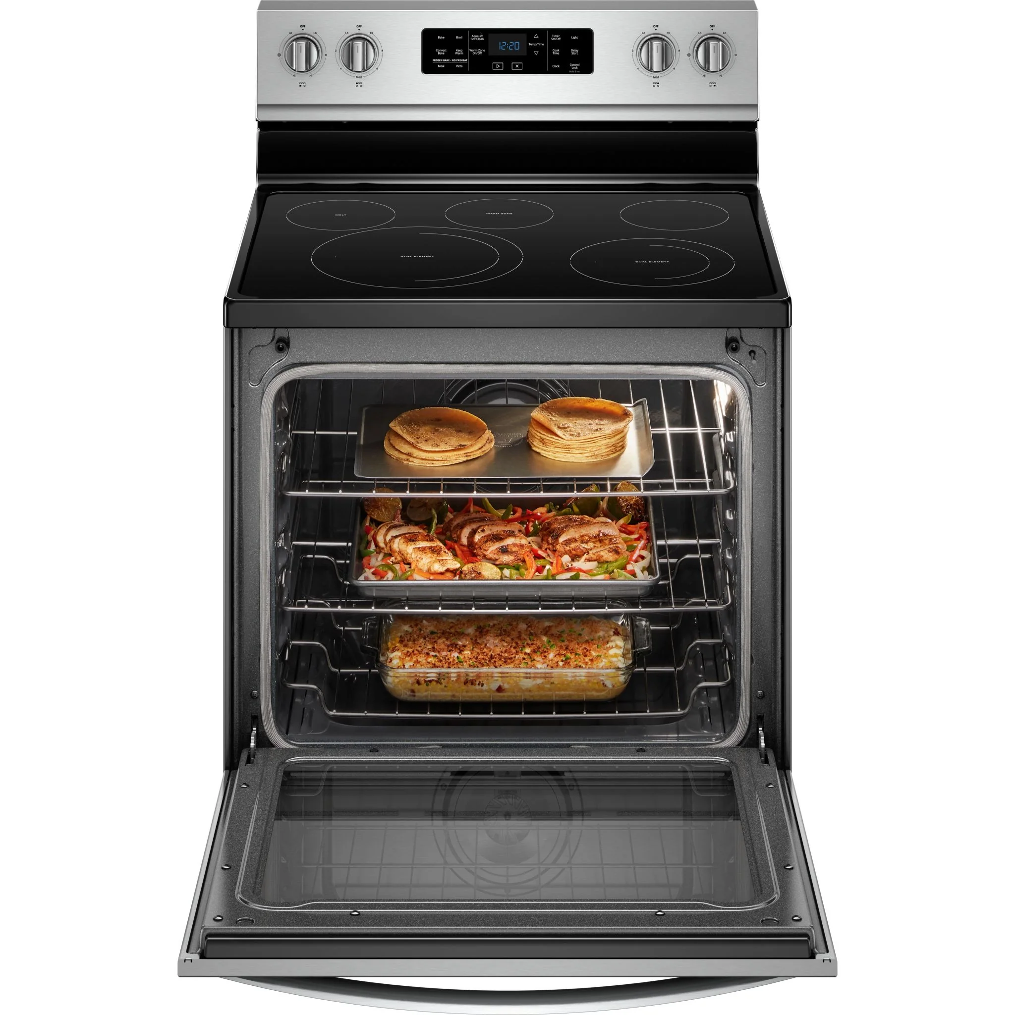 Whirlpool 6.4 cu. ft. Freestanding Electric Range with Frozen Bake Technology (YWFE775H0HZ) - Image 4